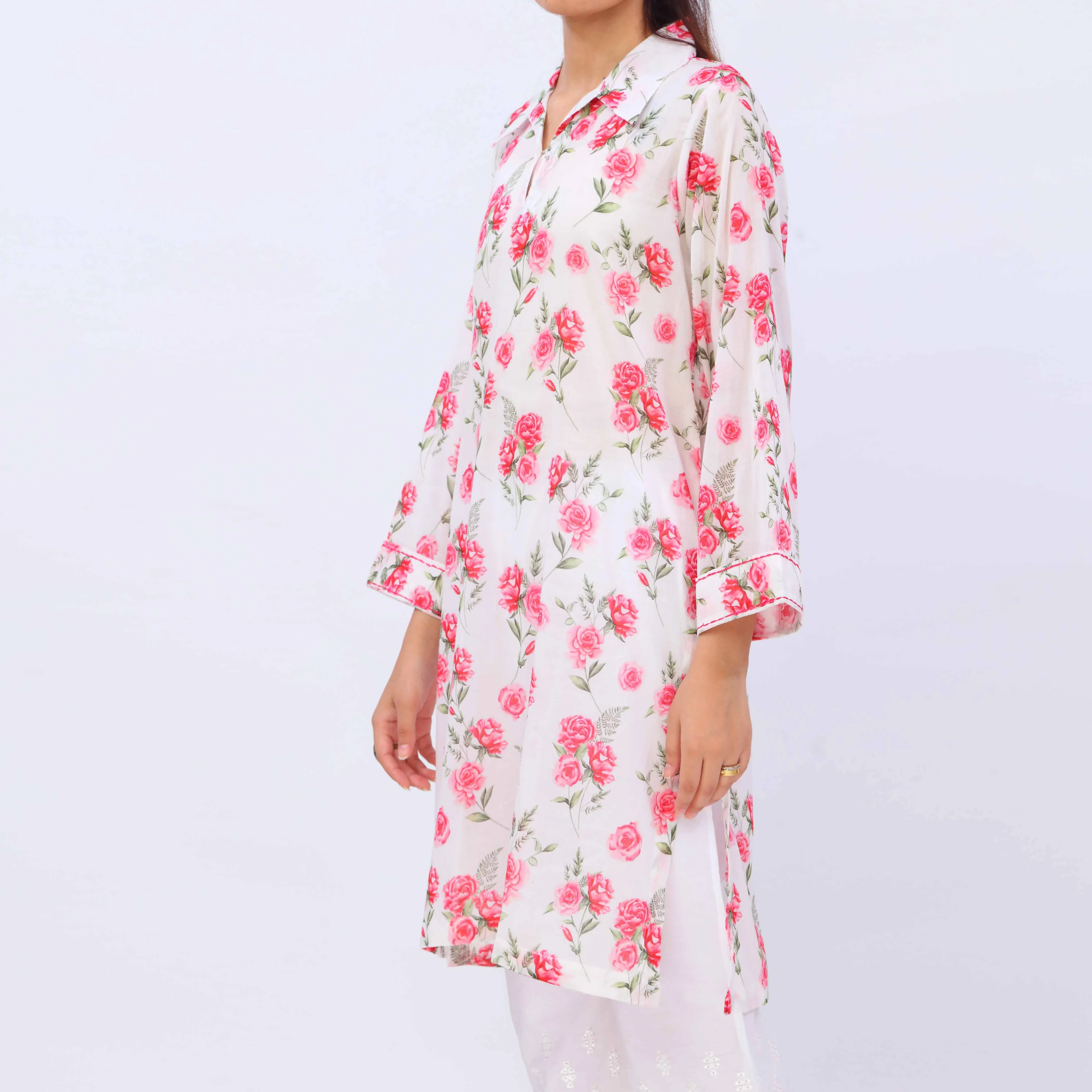 1 PC- Digital Printed Lawn Shirt PS5451 - Image 4