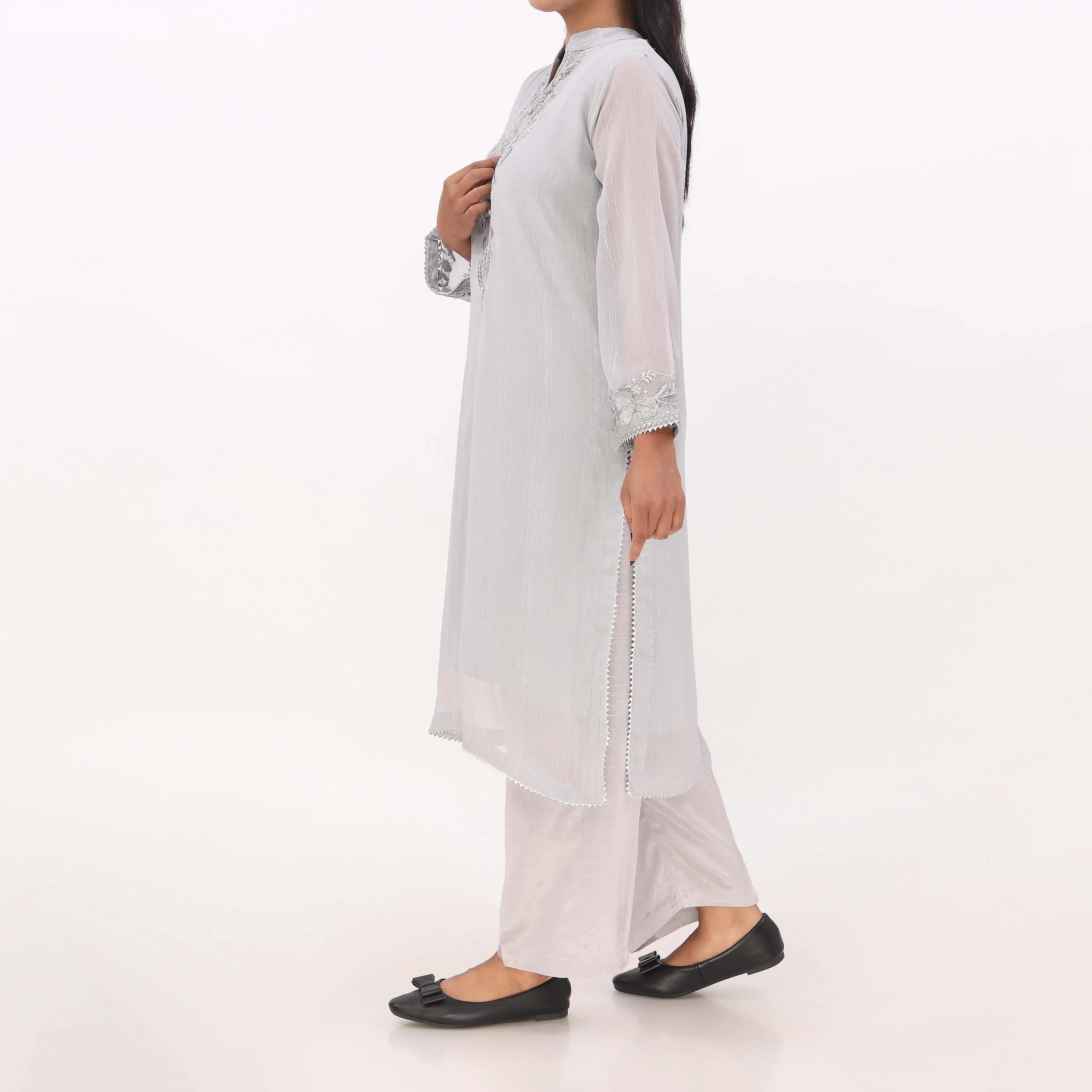 AURORA<br>1 PC Embroidered Shirt PS5335 - Image 4