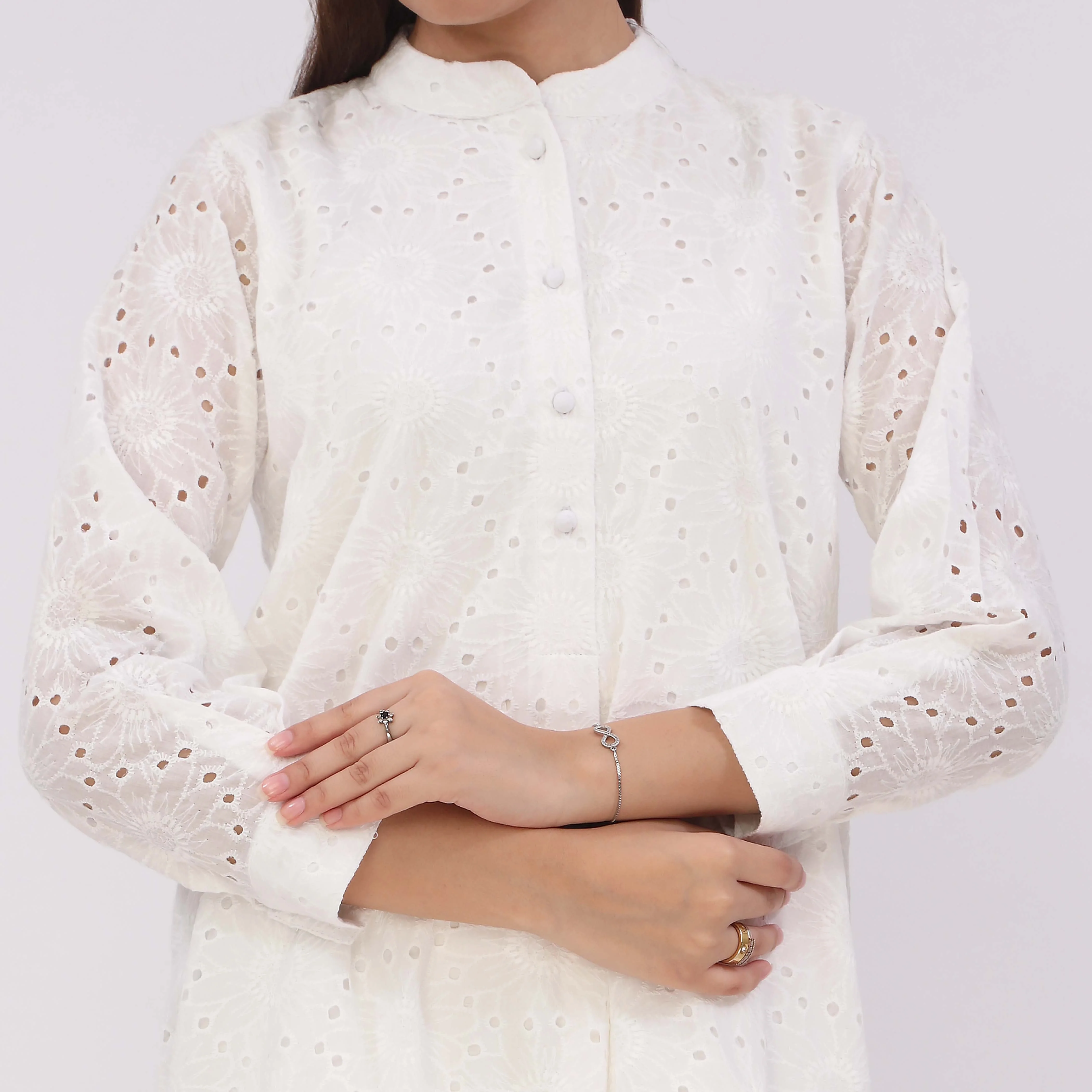 Lunar<br> Embroidered Shirt PW5193 - Image 3