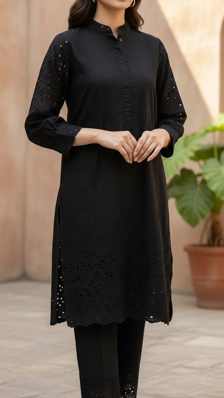 Lunar<br> Embroidered Shirt PW5194