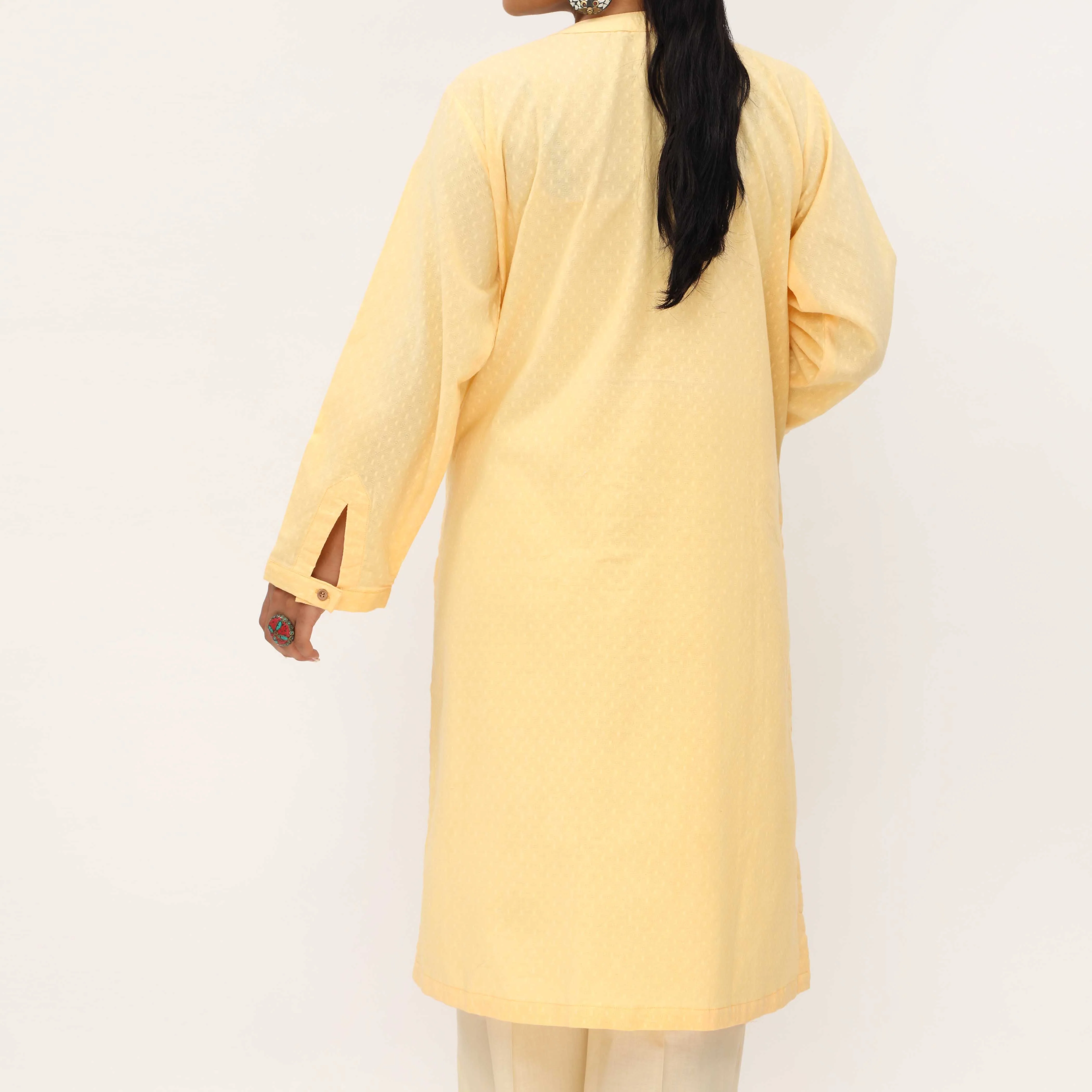 1PC- Cotton Jaquard Shirt PS5370 - Image 4