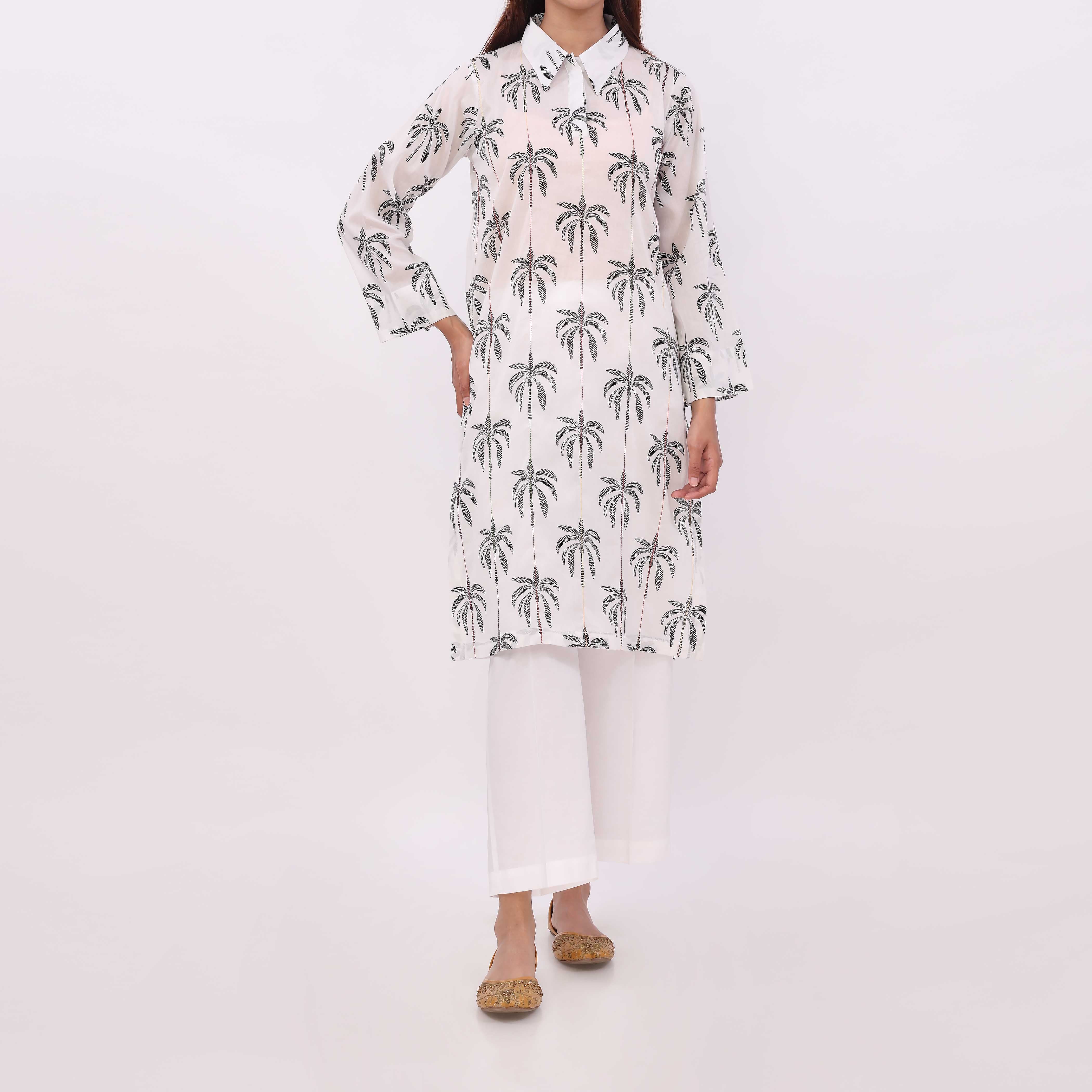 1PC- Digital Printed Lawn Shirt PS5433 - Image 2