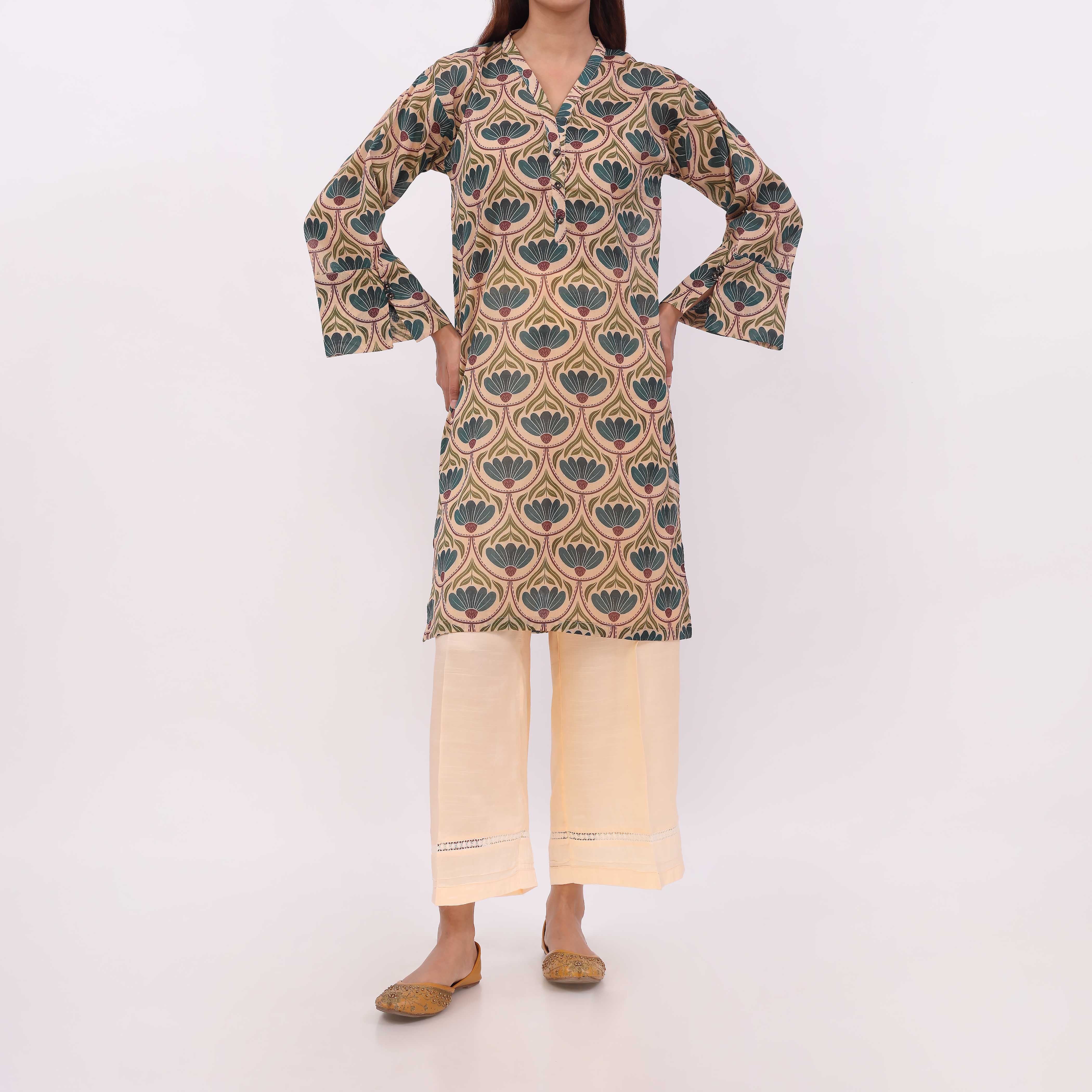 1PC- Digital Printed Lawn Shirt PS5453 - Image 2