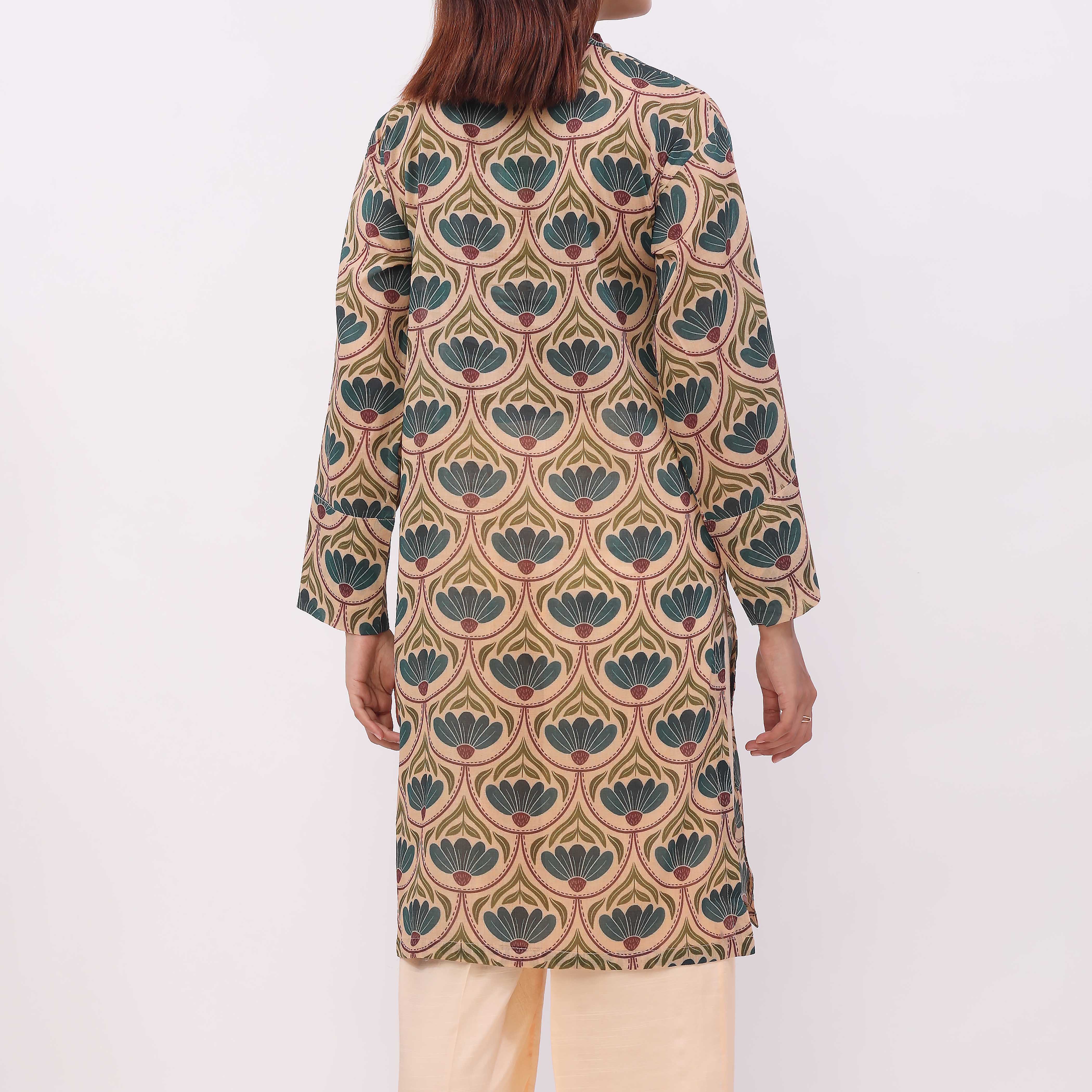 1PC- Digital Printed Lawn Shirt PS5453 - Image 5