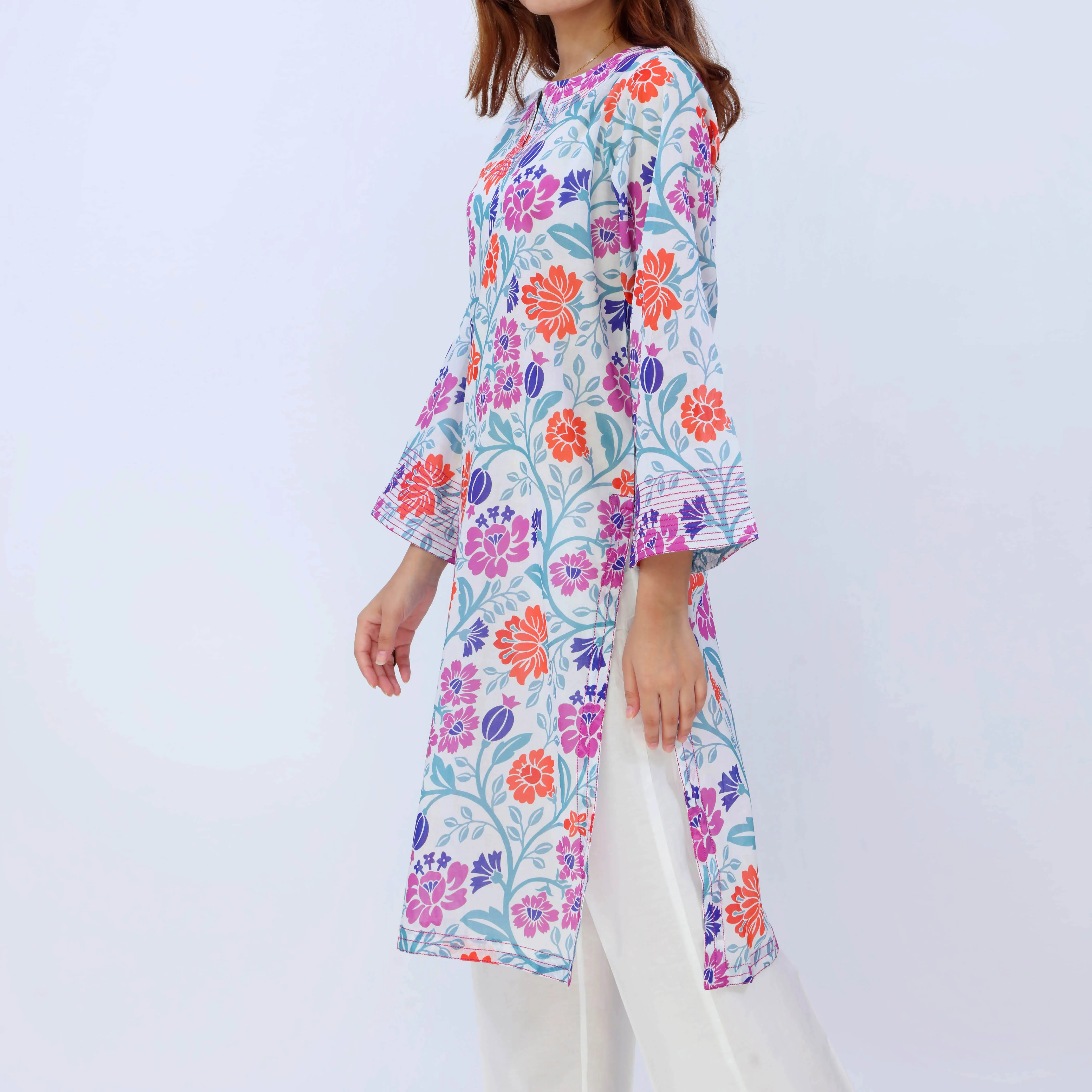 1PC- Digital Printed Lawn Shirt PS5512 - Image 3