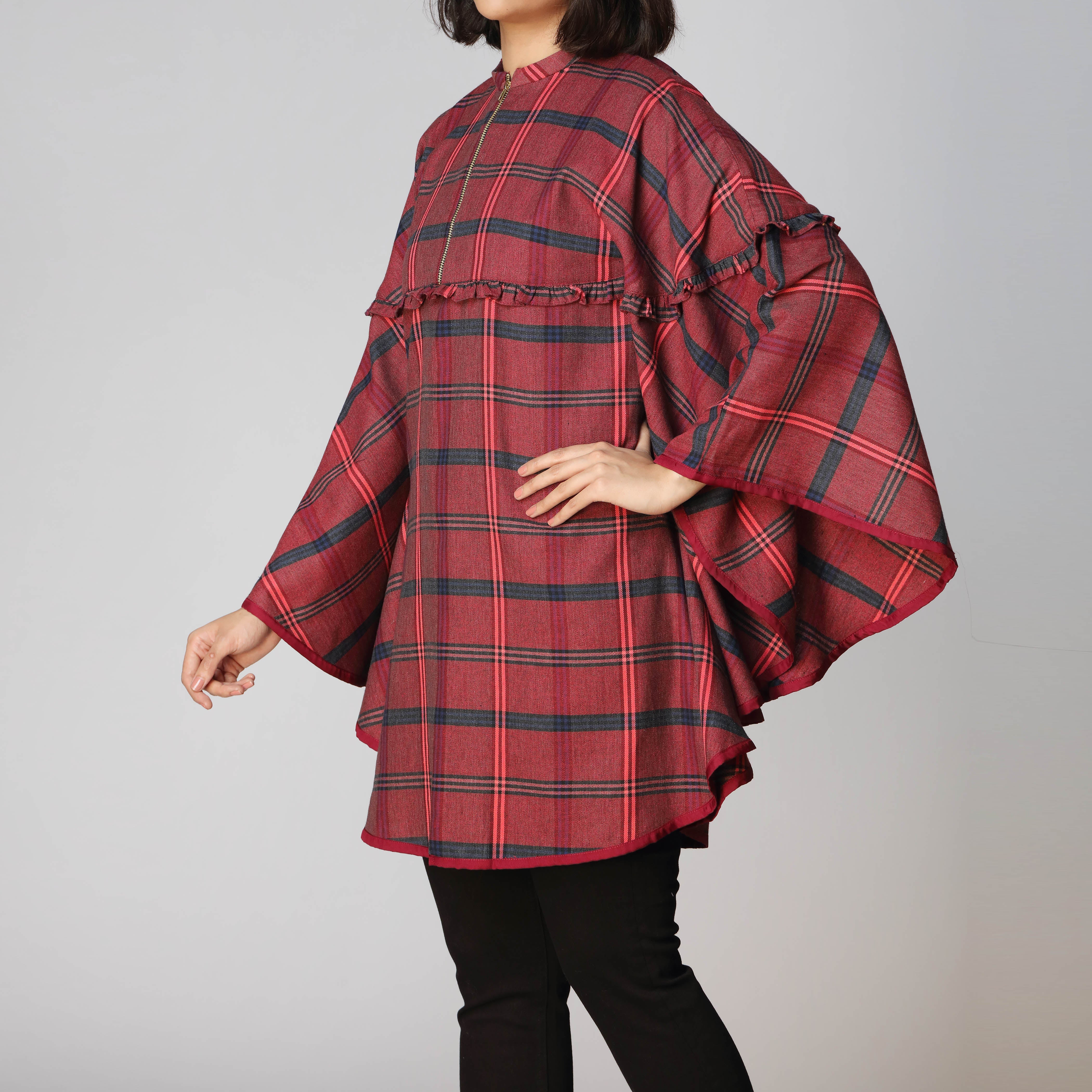 1PC- Flannel Checkered Shirt  PW2265 - Image 2