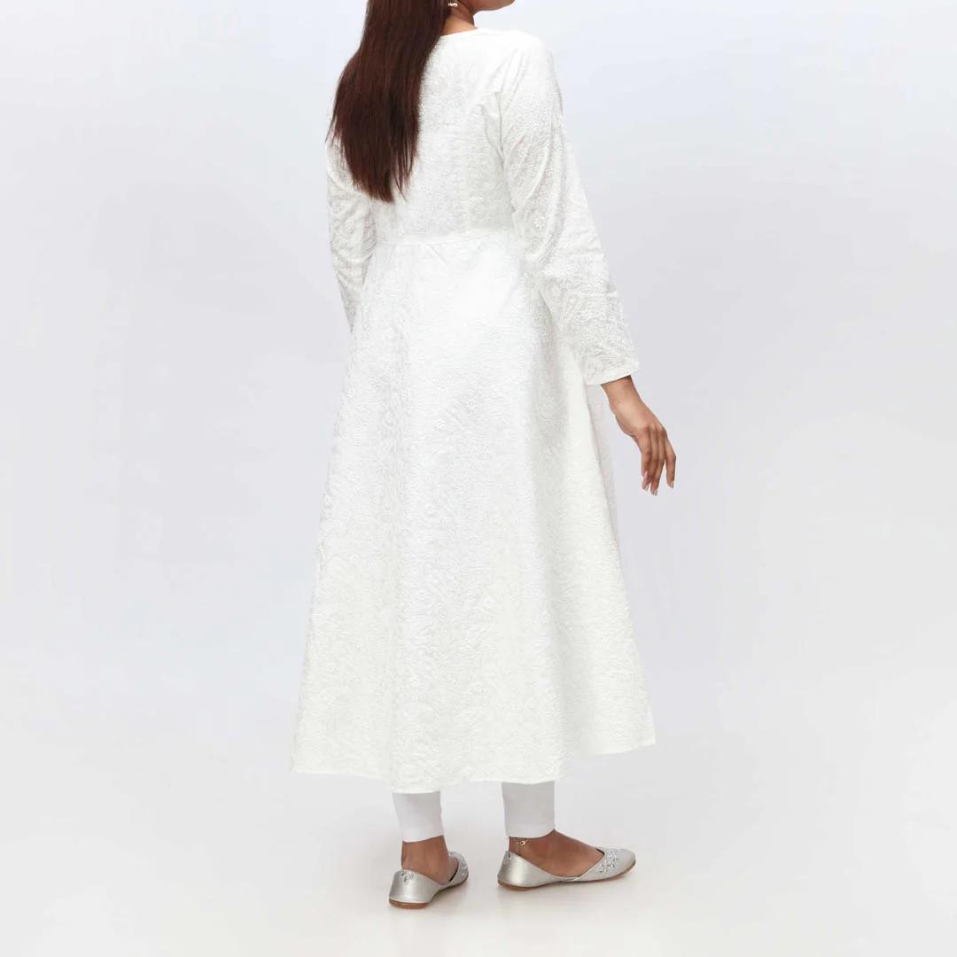 1PC- Puff Printed Cambric Shirt PS4015 - Image 3
