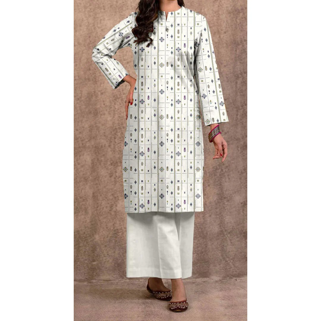 Unstitched Printed Shirt UW5016 - Image 2