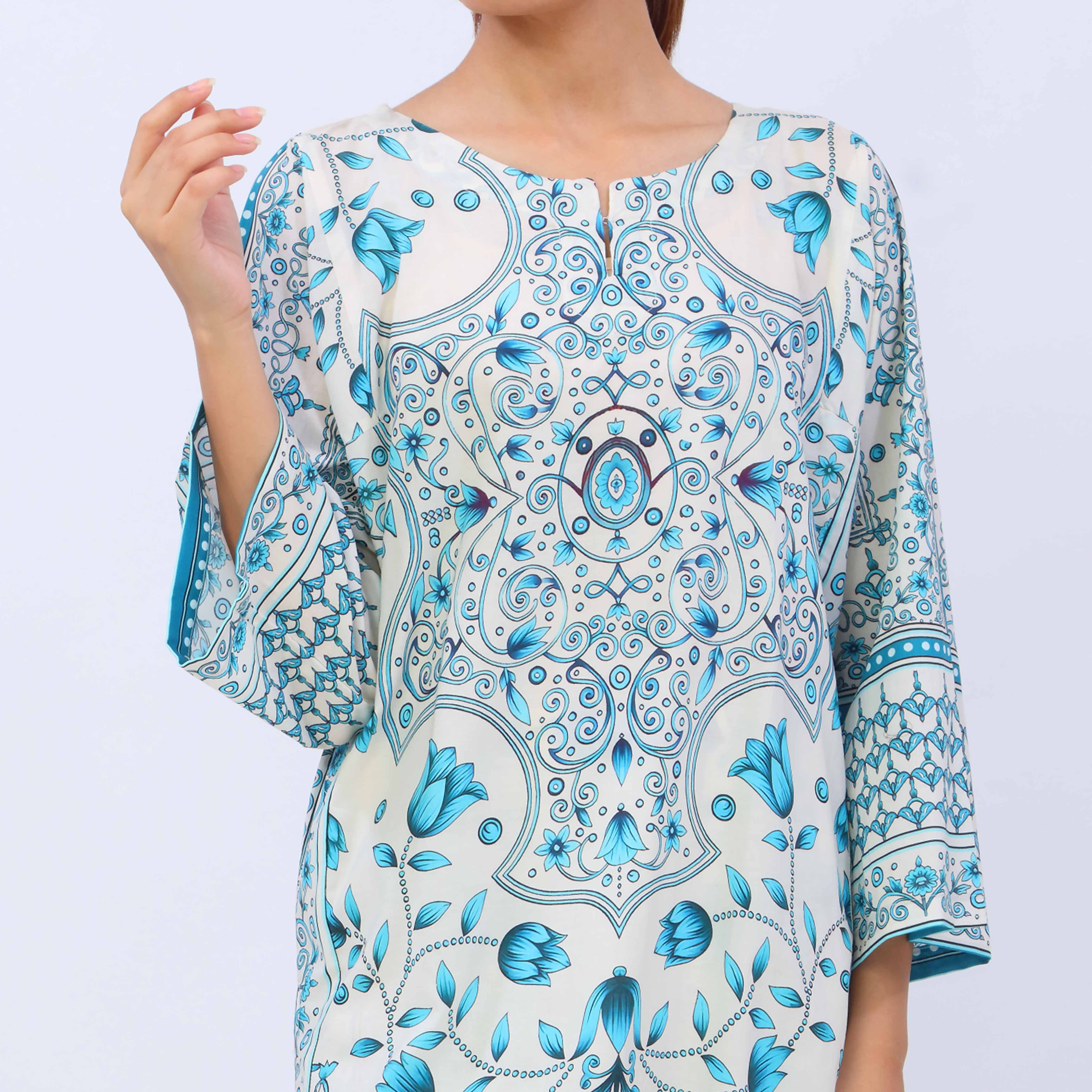 2 PC- Digital Printed Cambric Suit PS5392 - Image 3