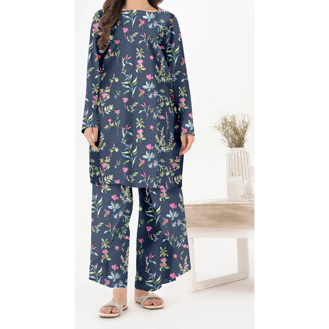 2PC Unstitched Printed Suit US5528 - Image 2