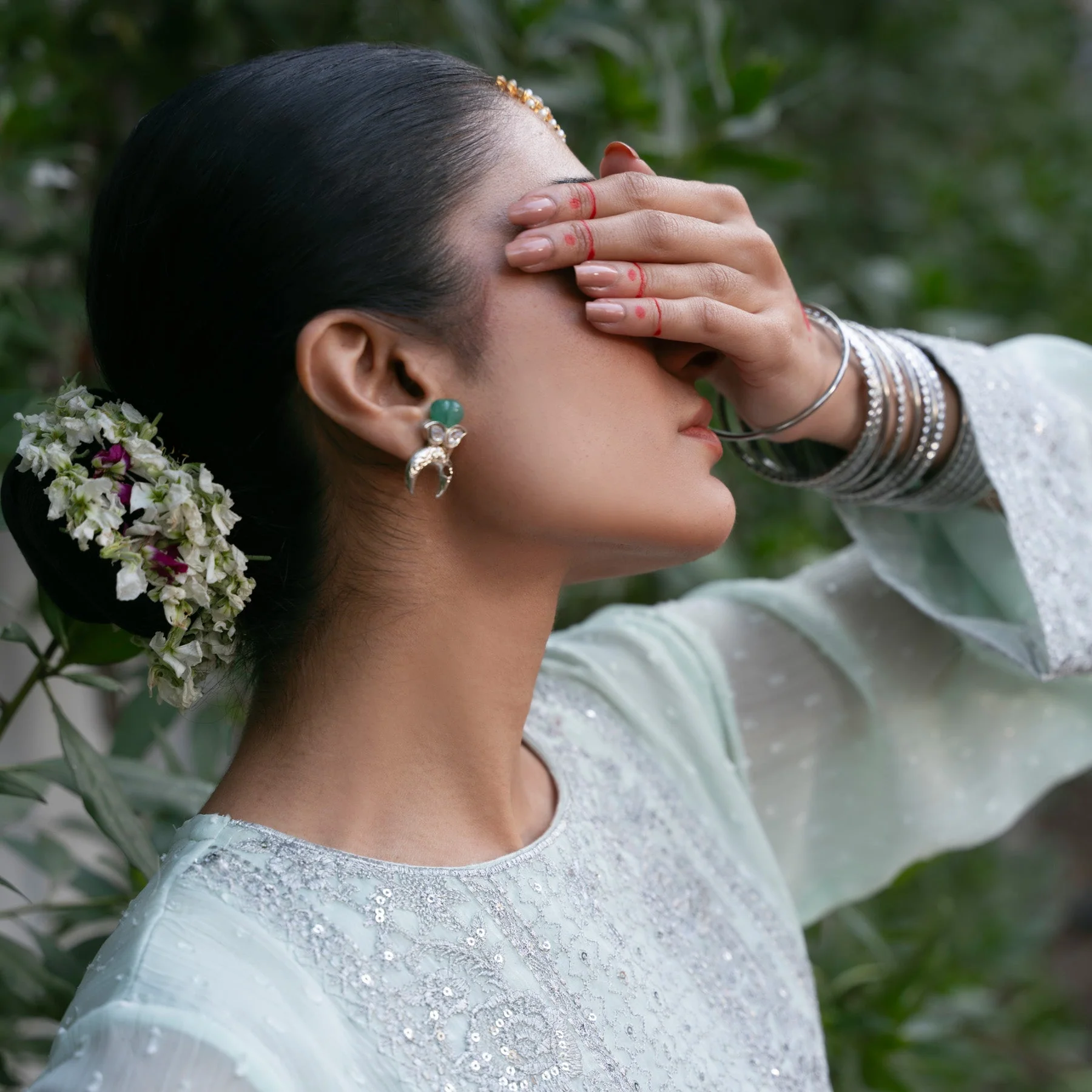 2PC- Chiffon Zari Suit PS5185 - Image 4