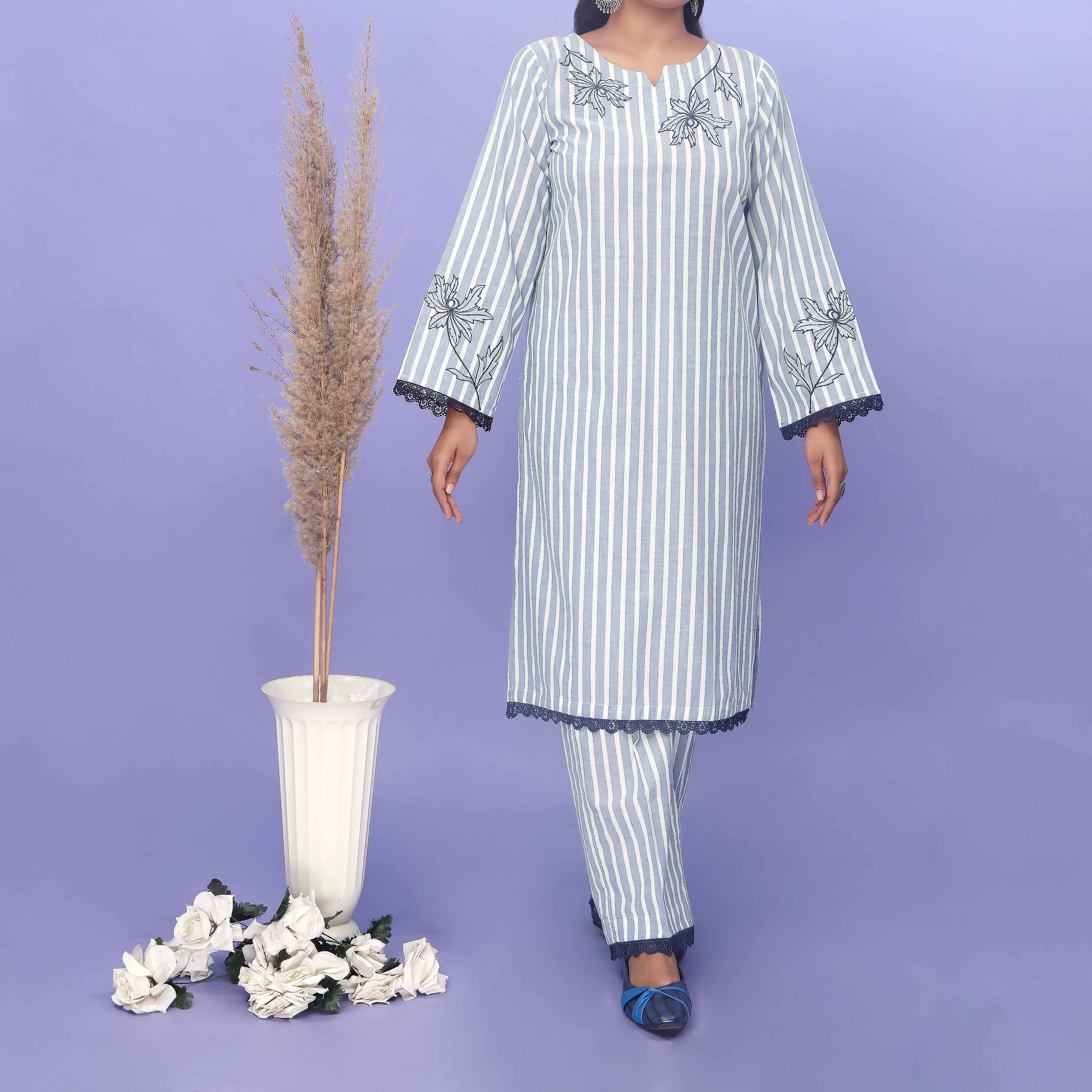 2PC- Cotton Cord Suit PS4968