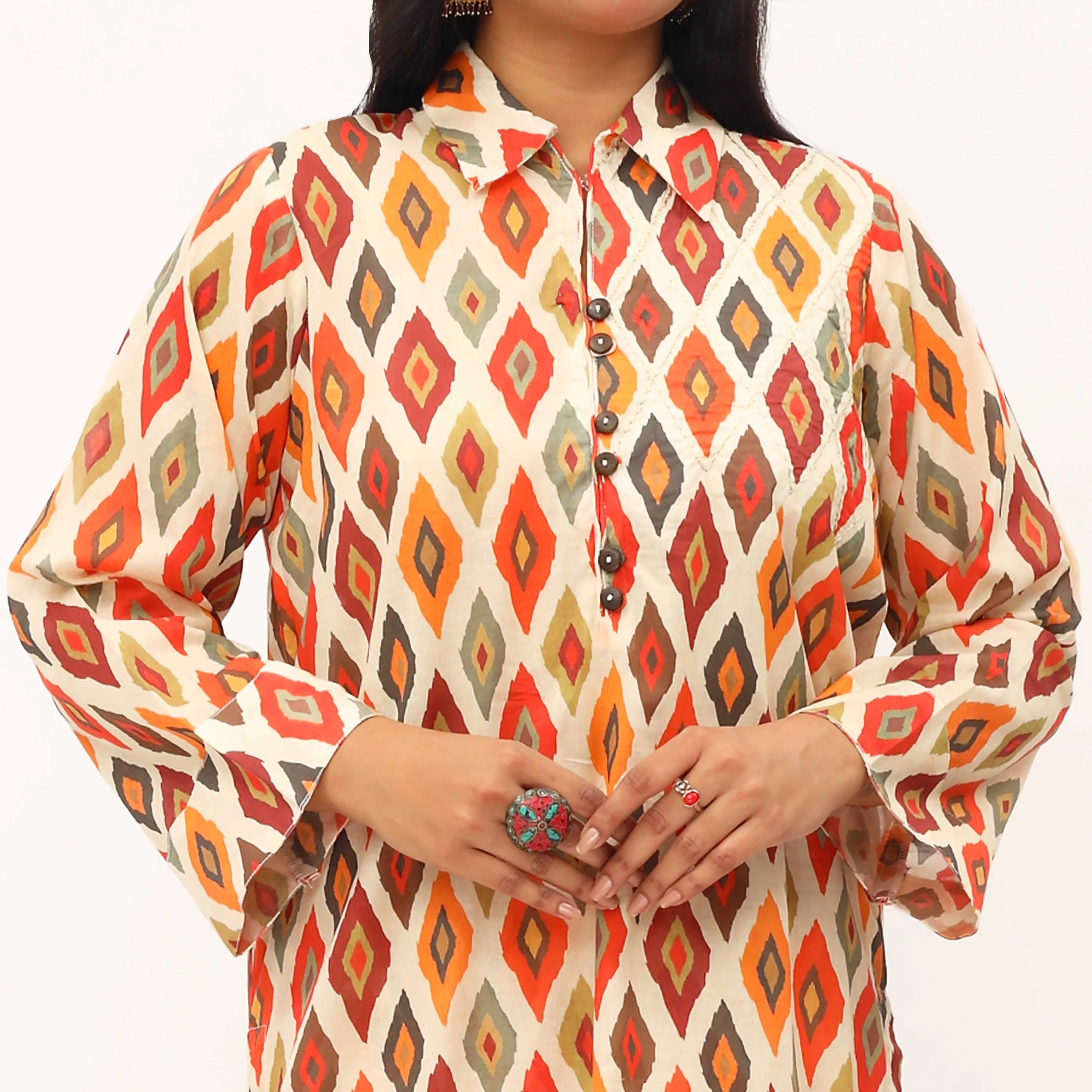 2PC- Digital Printed Lawn Suit PS5402 - Image 2