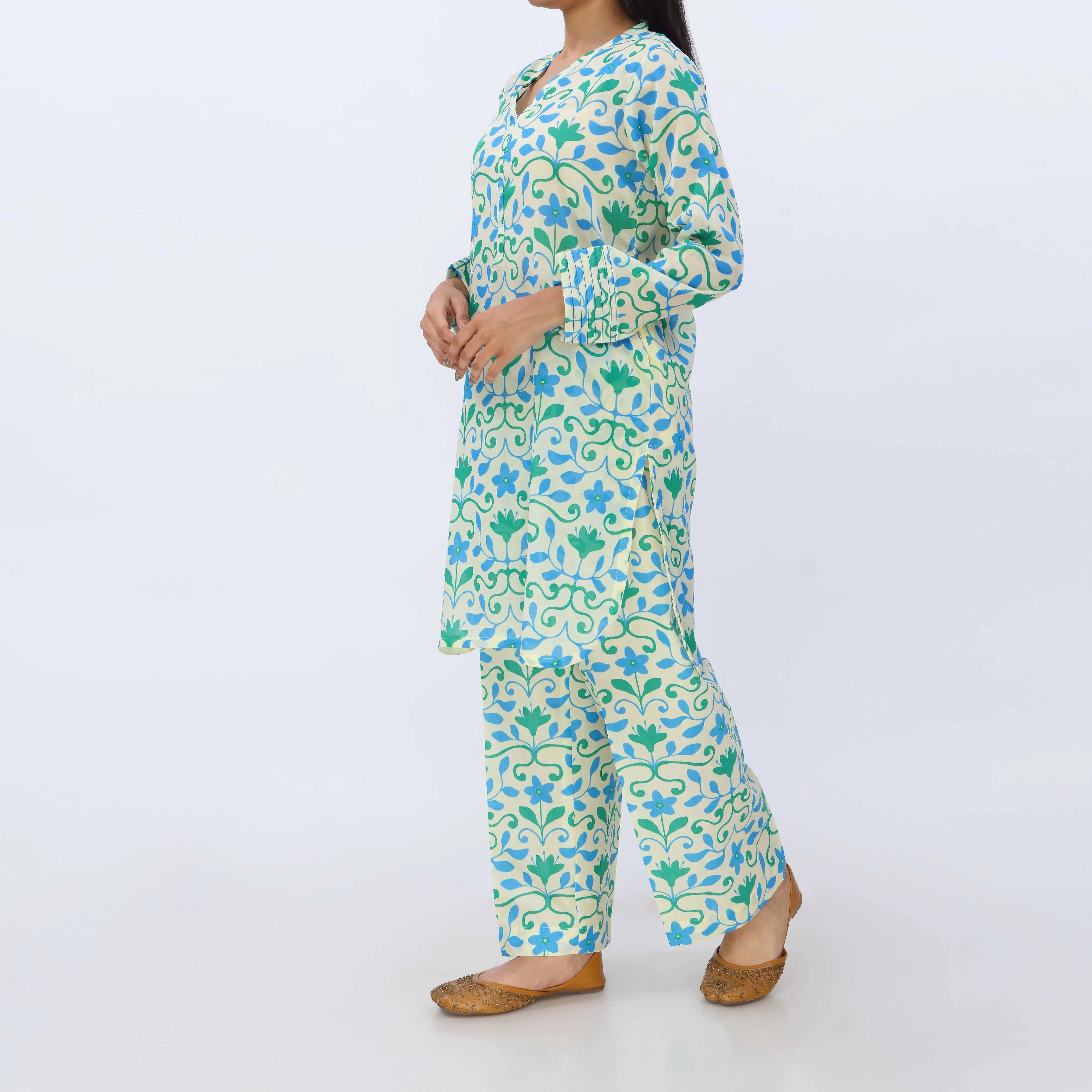 2PC- Digital Printed Lawn Suit PS5424 - Image 3