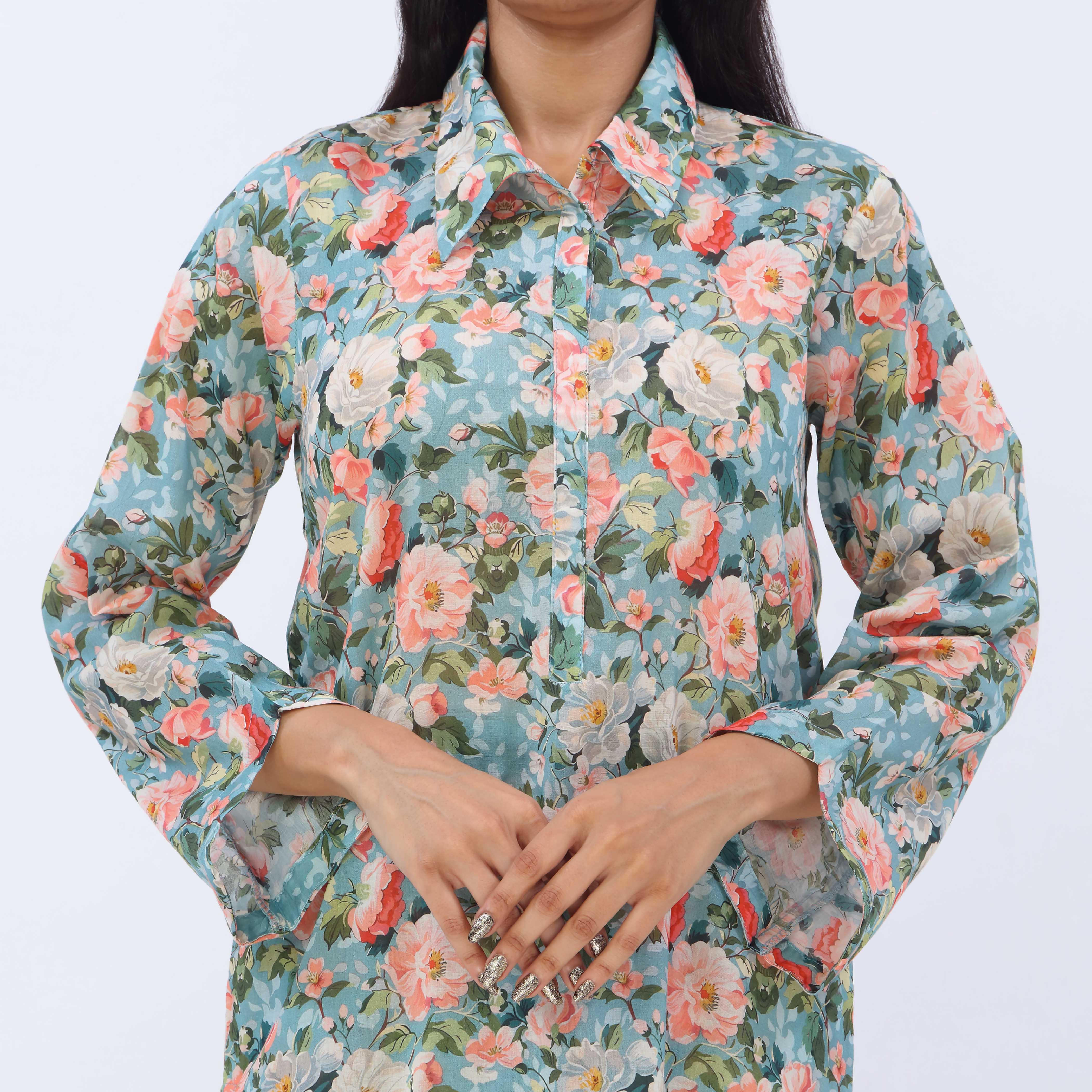 2PC- Digital Printed Lawn Suit PS5436 - Image 2