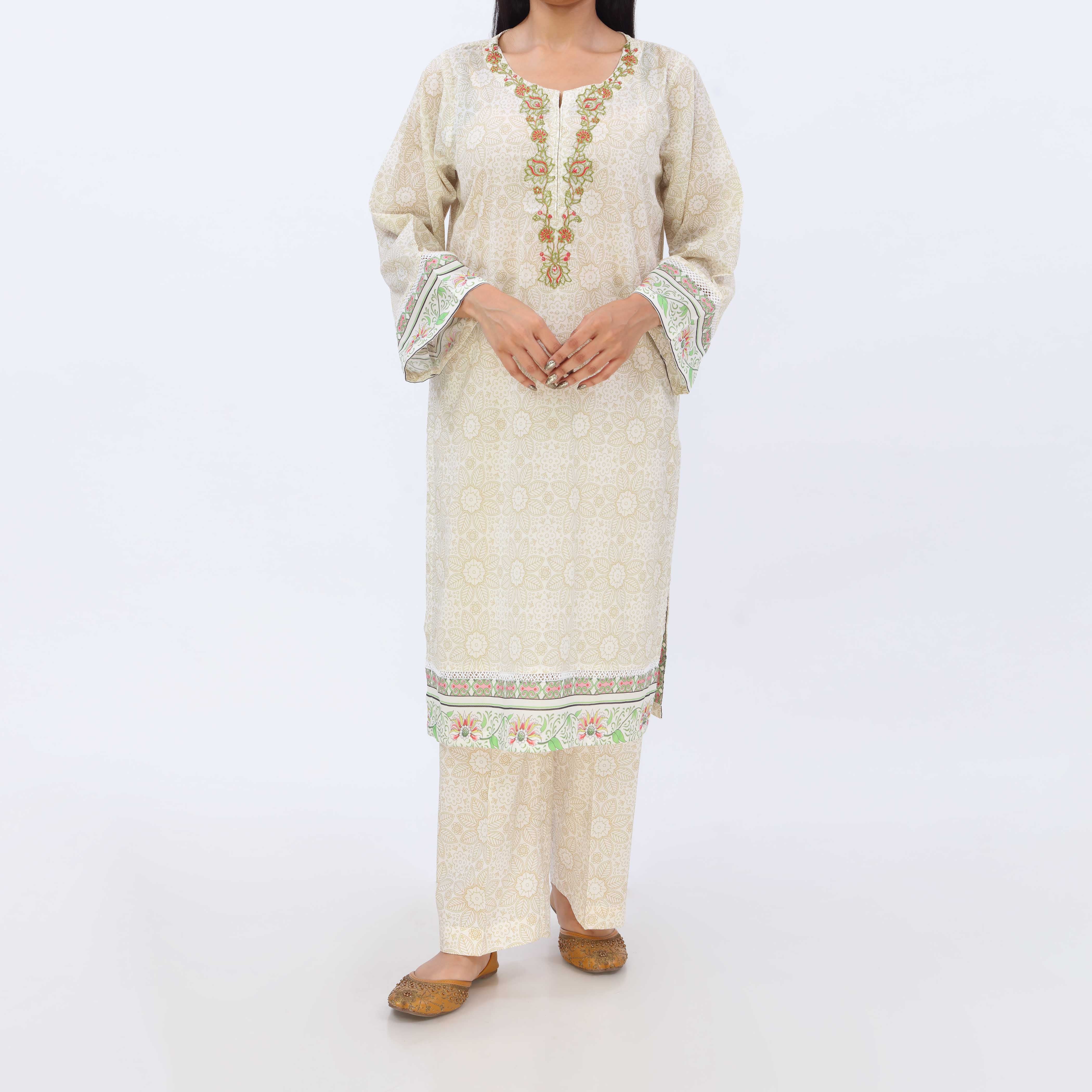 2PC- Digital Printed Lawn Suit PS5438 - Image 2