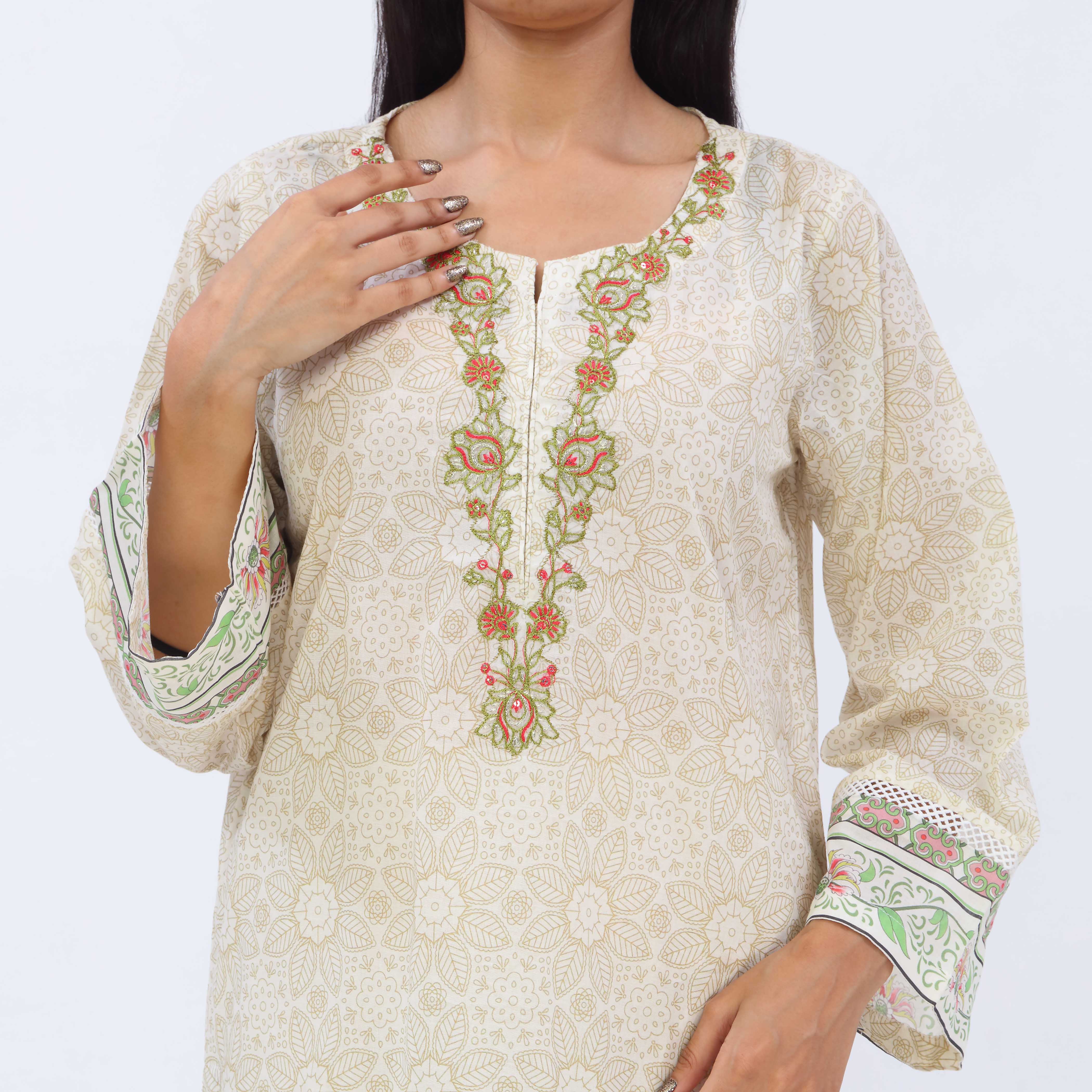 2PC- Digital Printed Lawn Suit PS5438 - Image 3