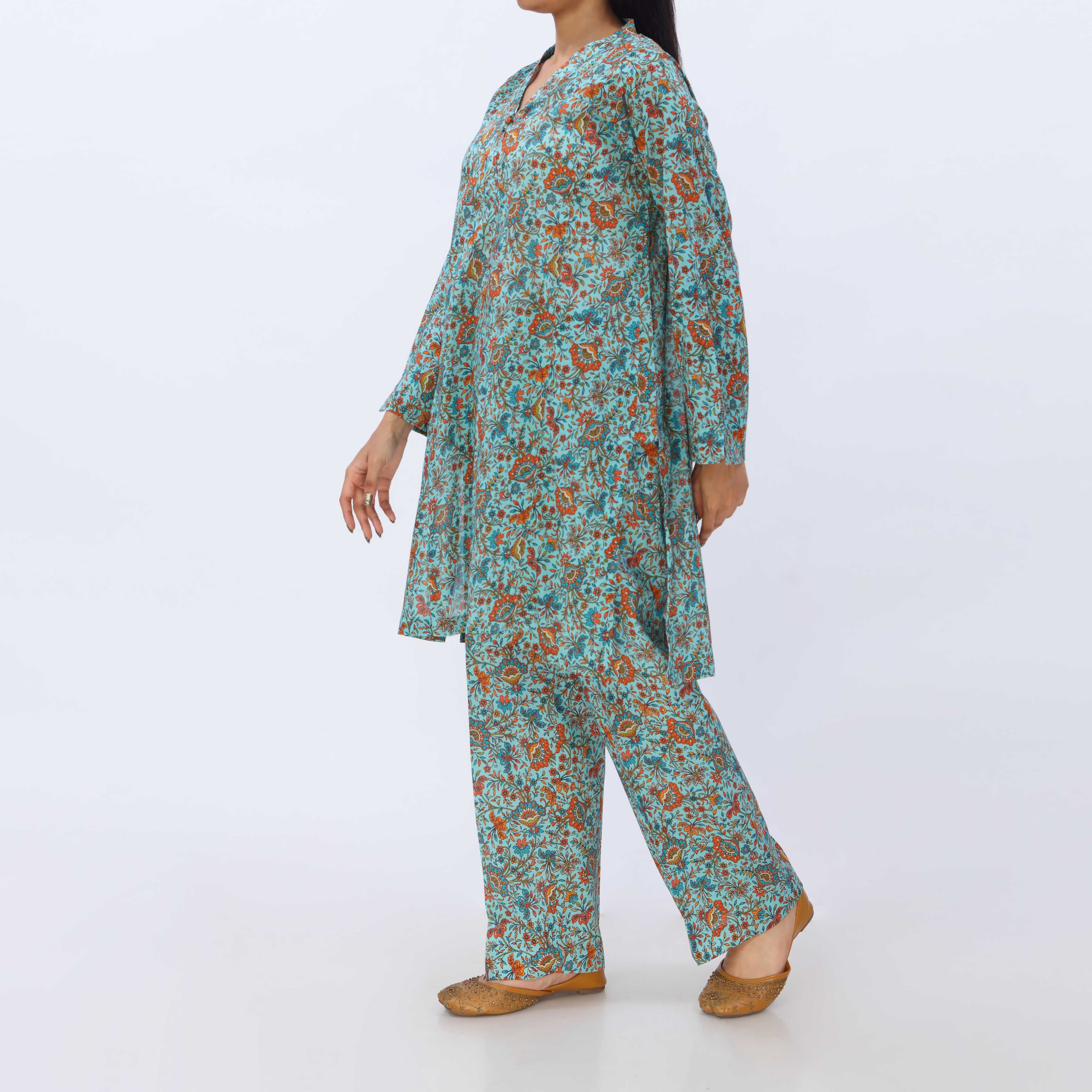 2PC- Digital Printed Lawn Suit PS5454 - Image 3