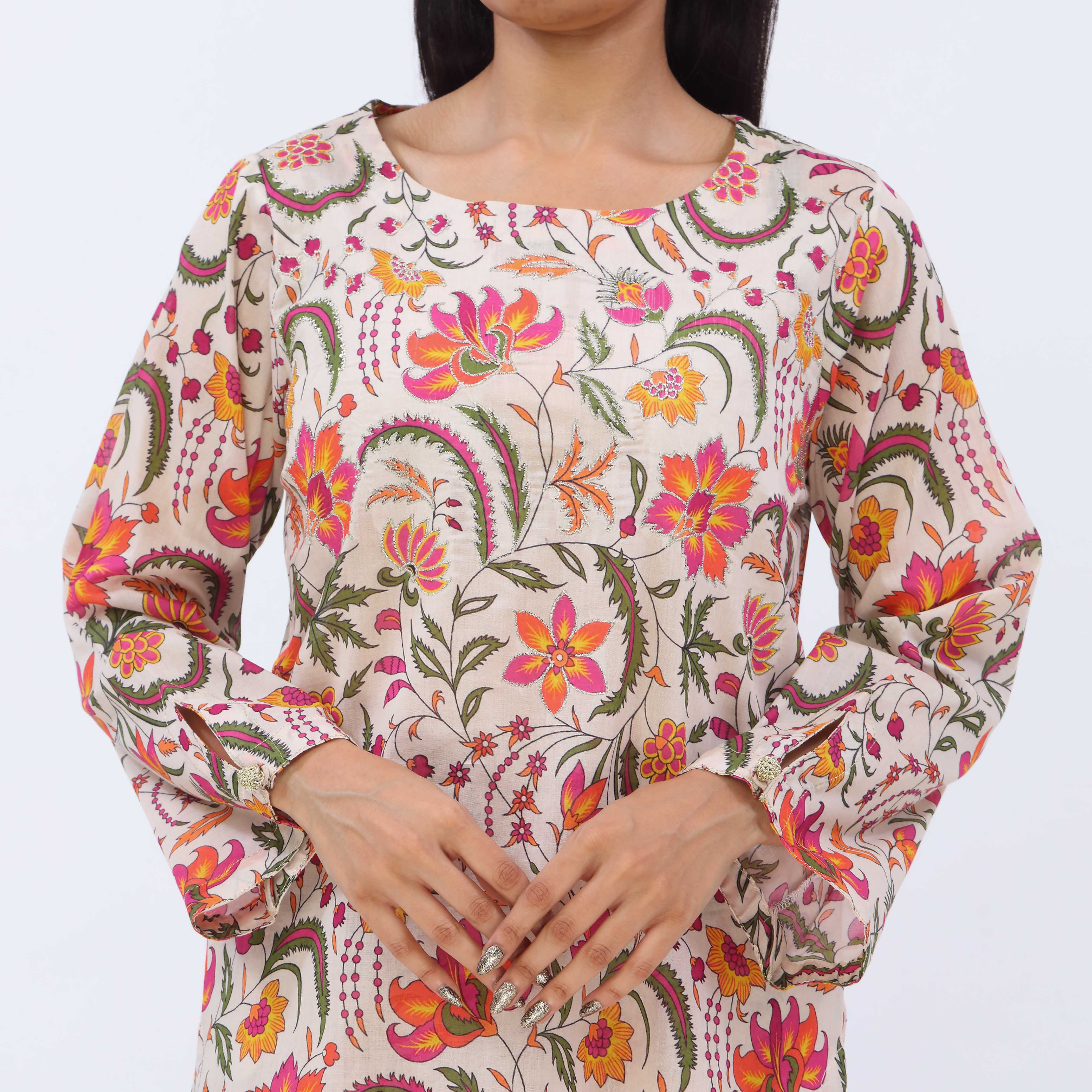 2PC- Digital Printed Lawn Suit PS5457 - Image 2