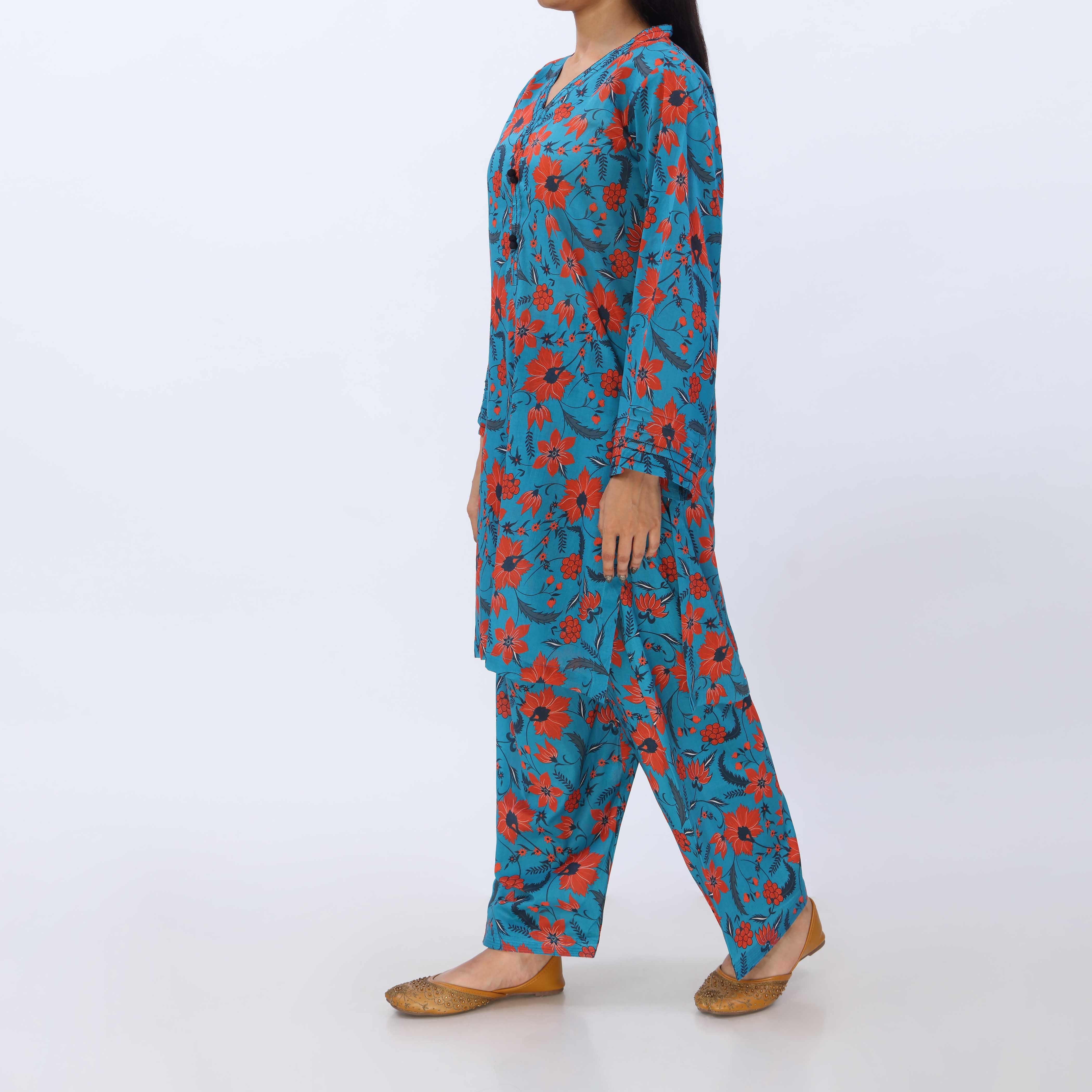 2PC- Digital Printed Lawn Suit PS5458 - Image 3