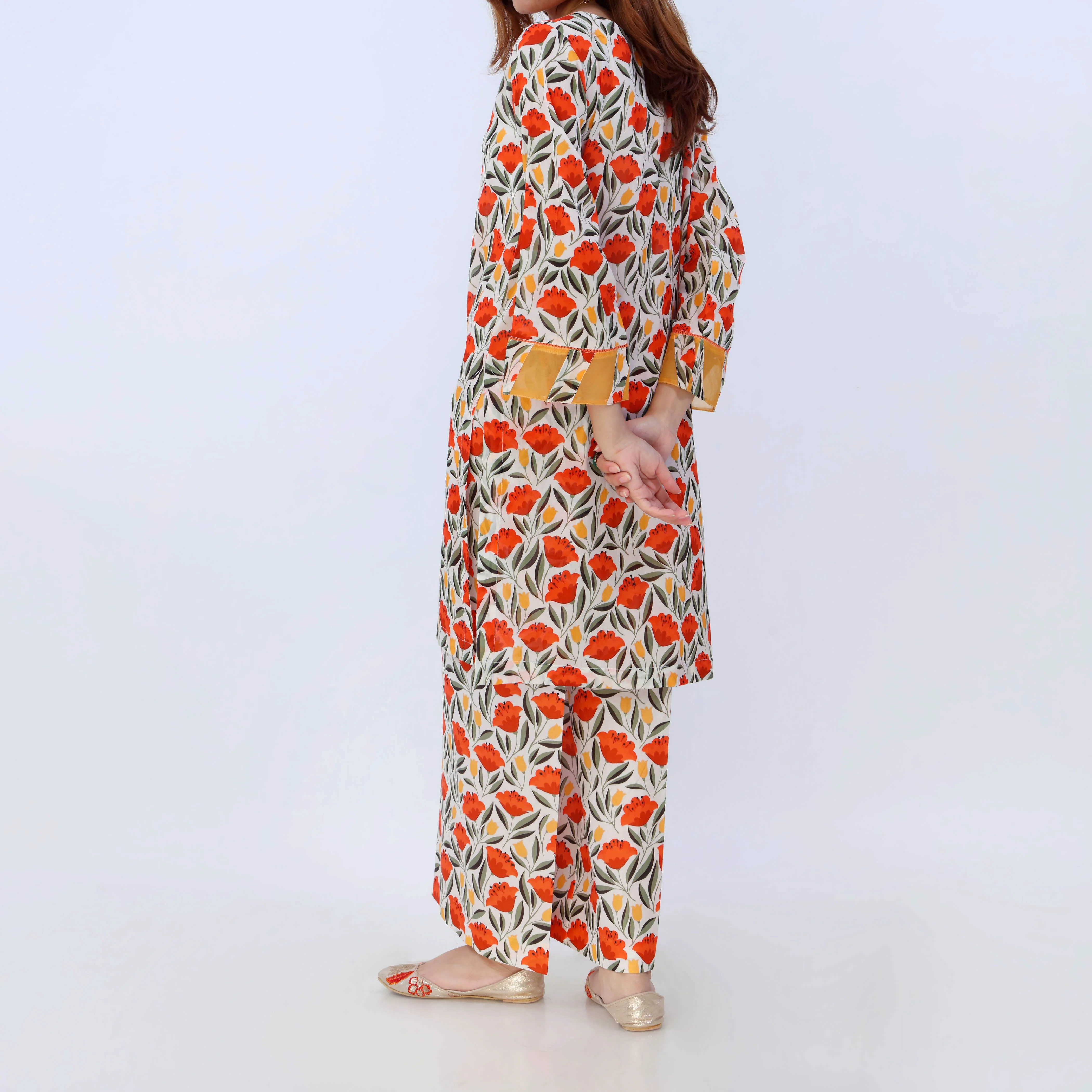 2PC- Digital Printed Lawn Suit PS5511 - Image 4
