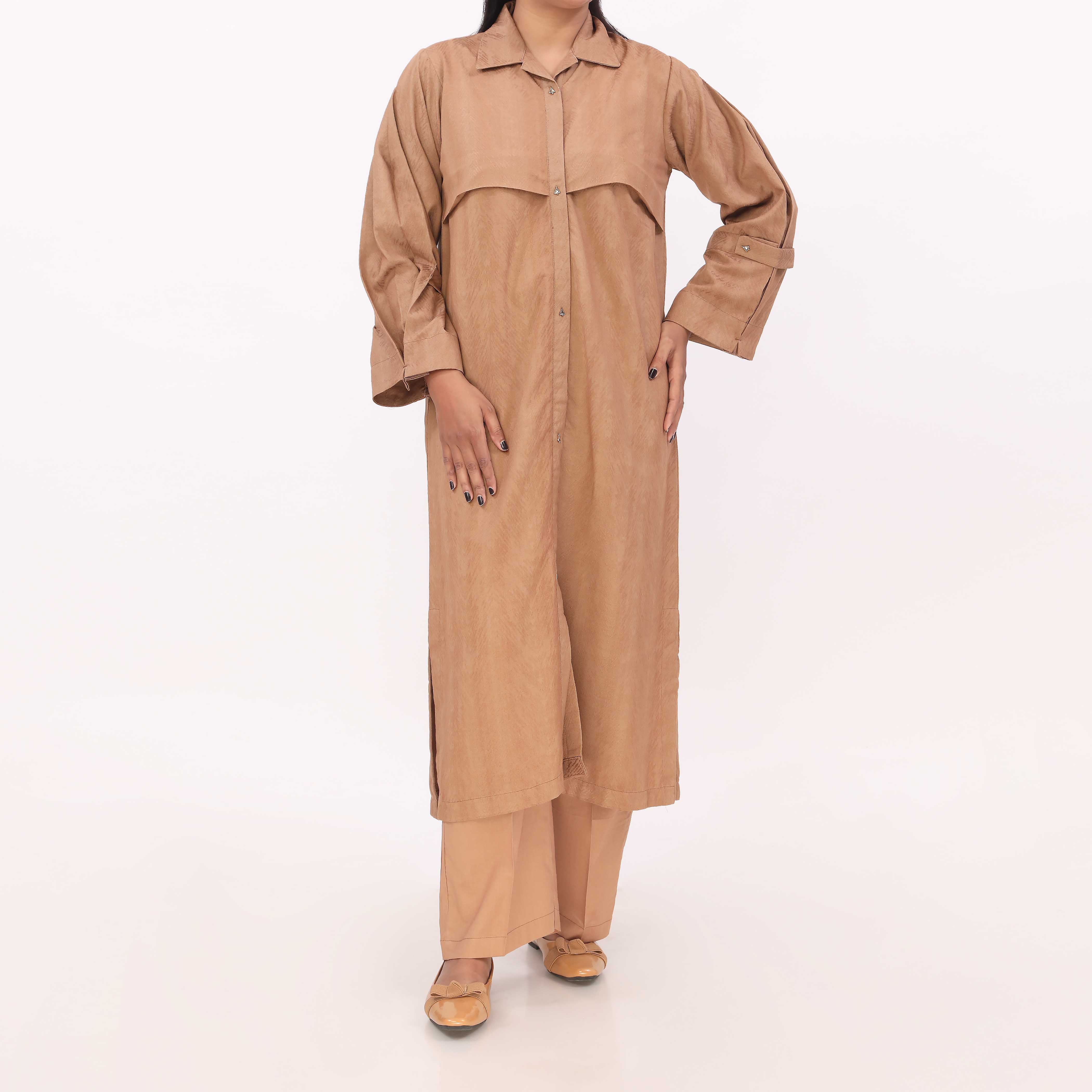 2PC- Dobby Cotton Suit PW5058 - Image 2