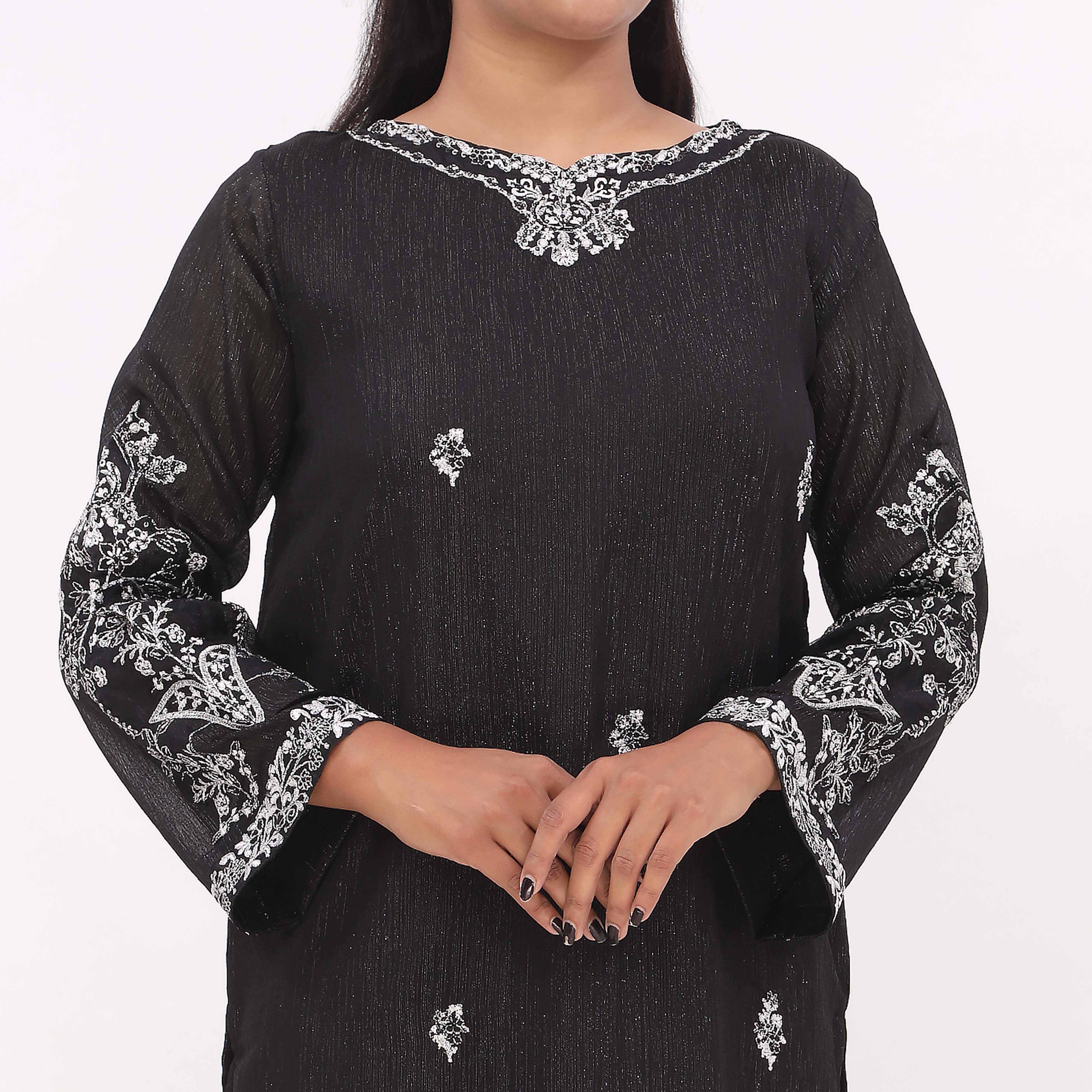 ETERNAL<br> Embroidered Suit PS5336 - Image 3