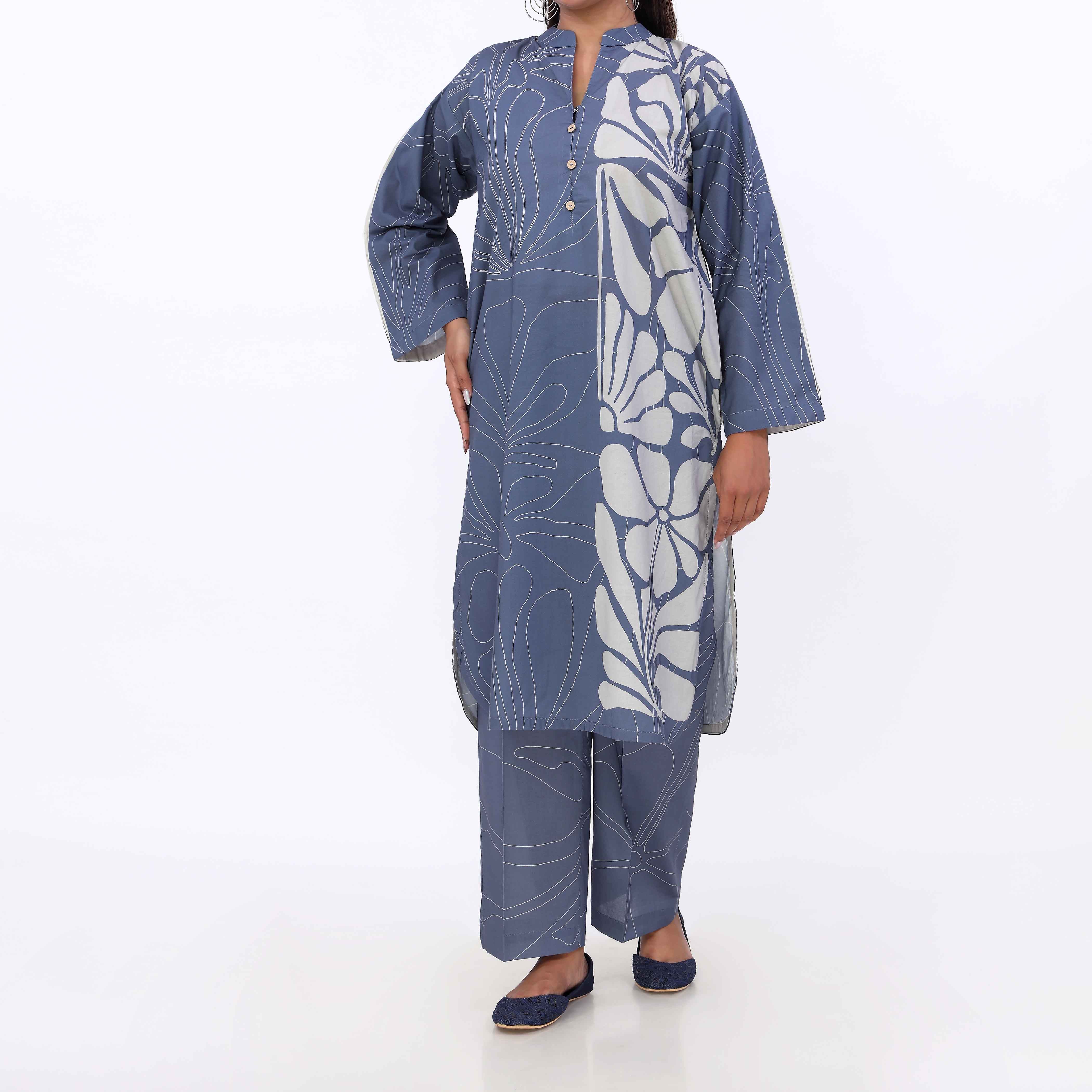 Azahar<br>2 PC Printed Suit PW5082 - Image 2