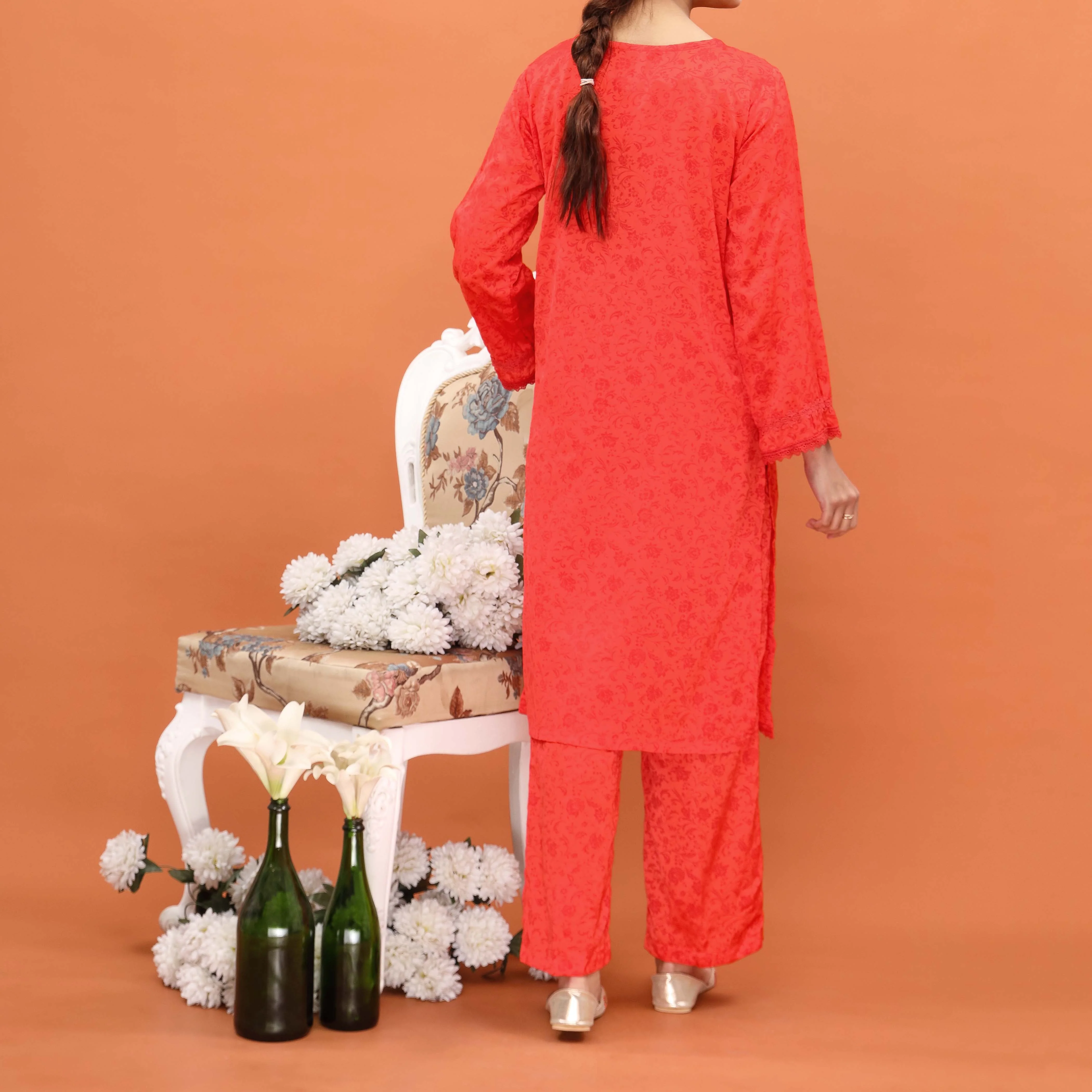 2PC- Printed Grip Slik Suit PS5027 - Image 3
