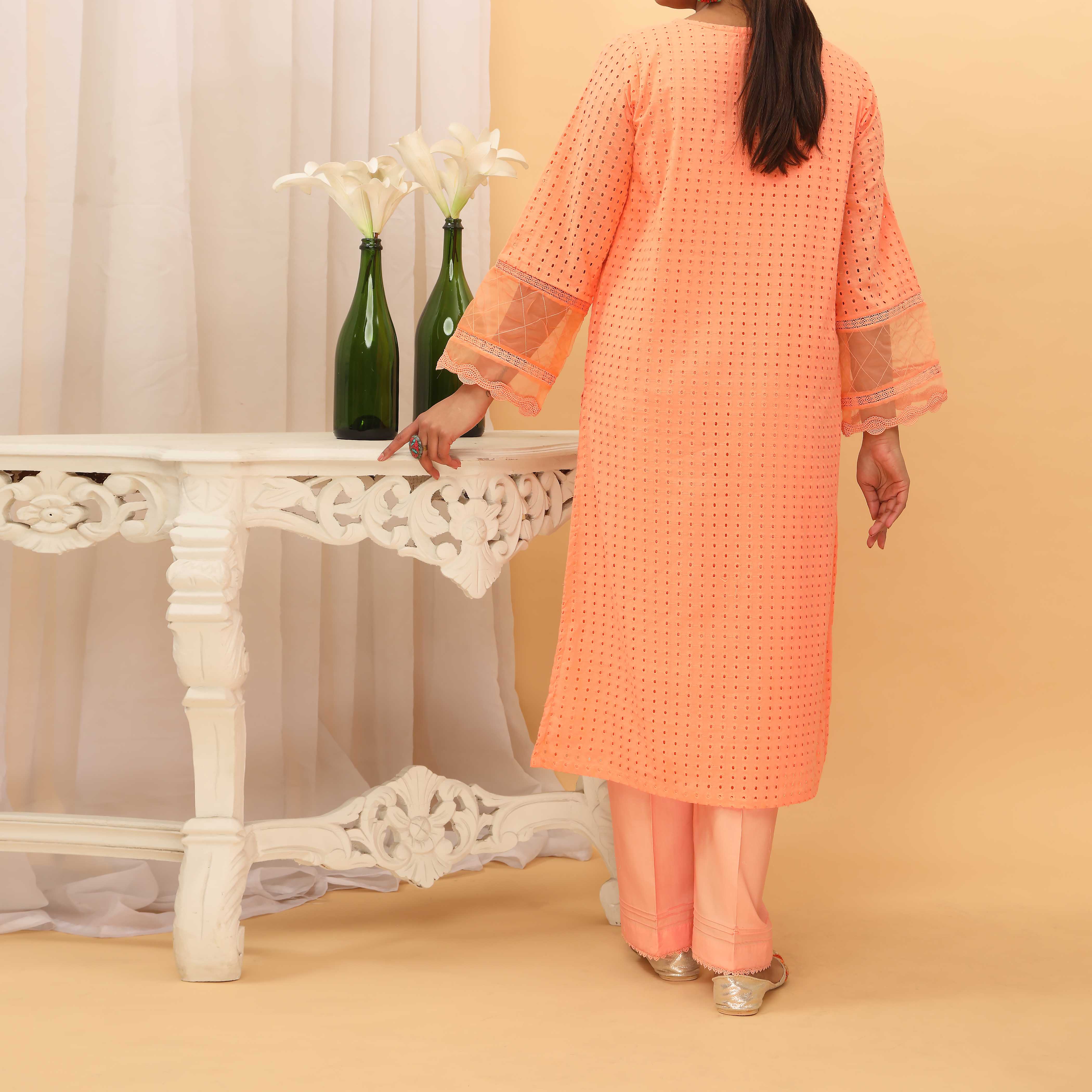 2PC- Schifili Chikan Kari Suit PS5034 - Image 4