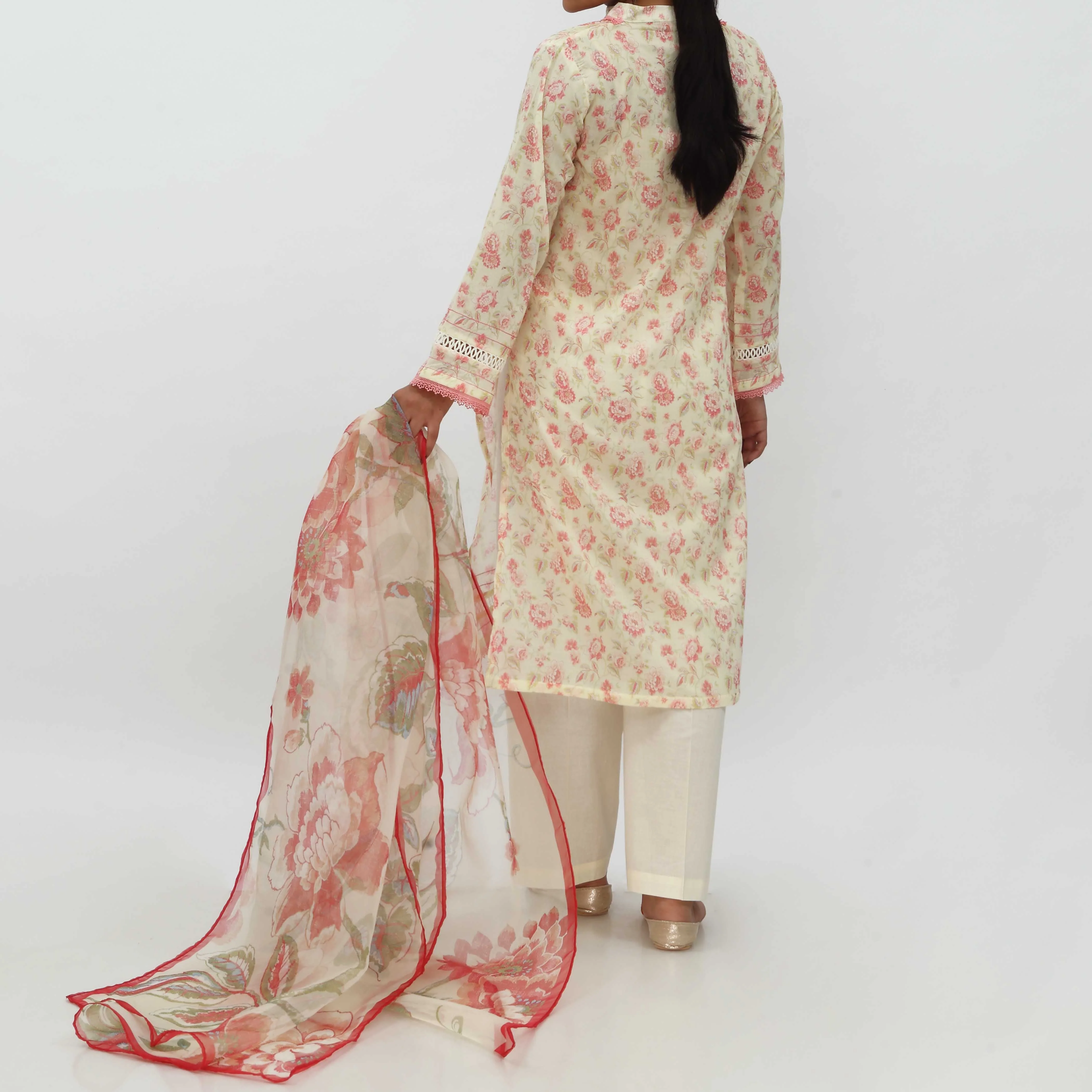 3PC- Digital Printed Lawn Suit PS5177 - Image 5