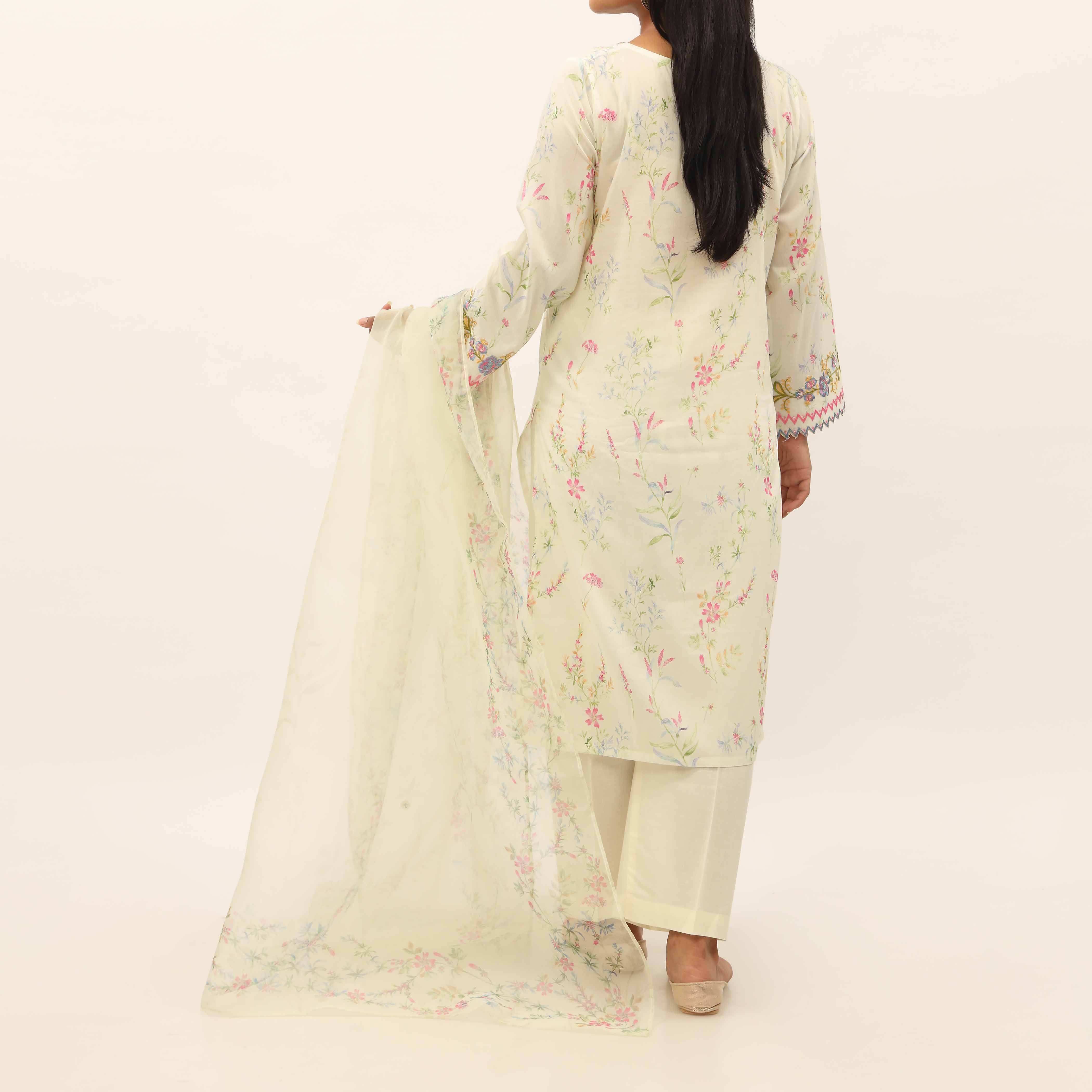 3PC- Digital Printed Lawn Suit PS5279 - Image 4