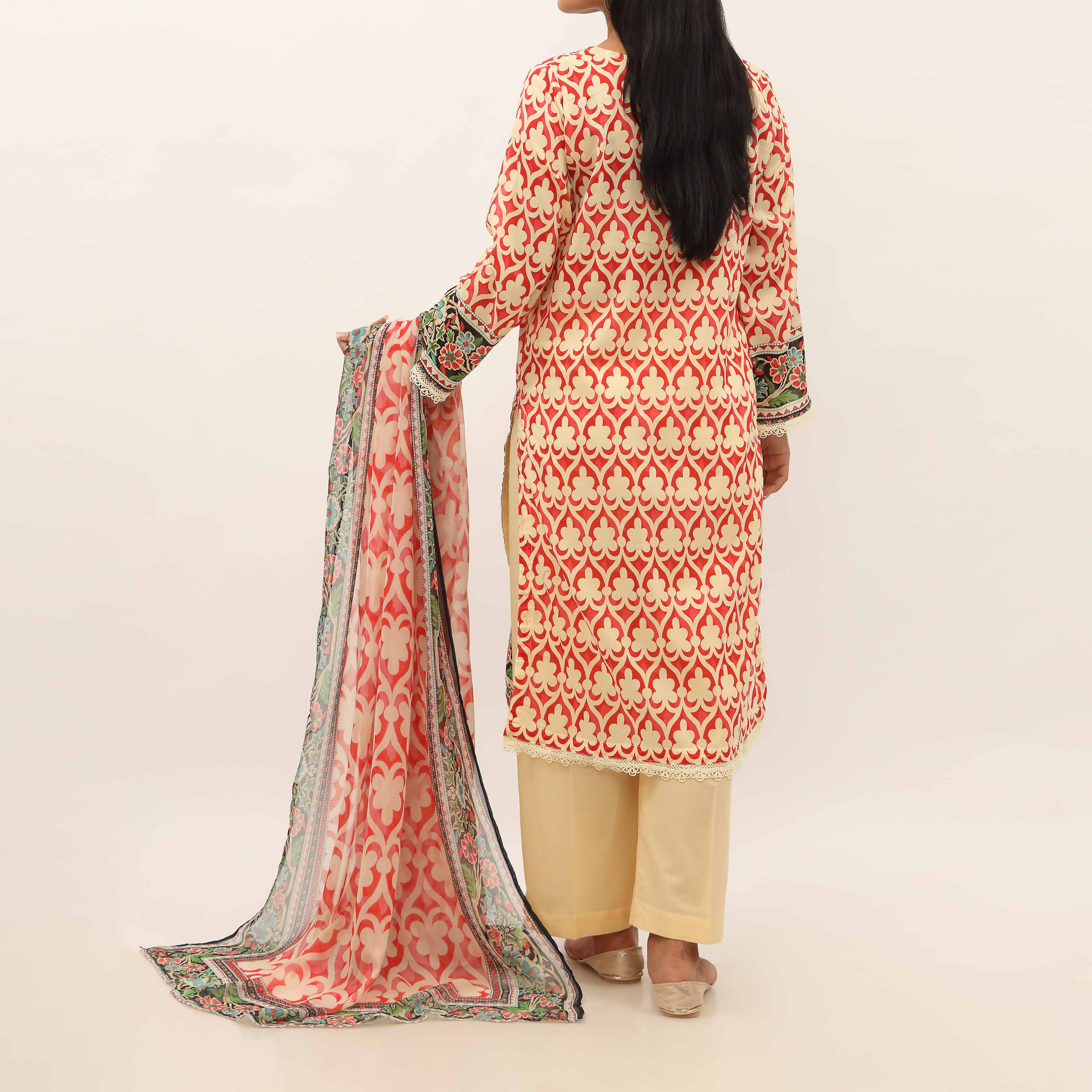 3PC- Digital Printed Lawn Suit PS5311 - Image 5