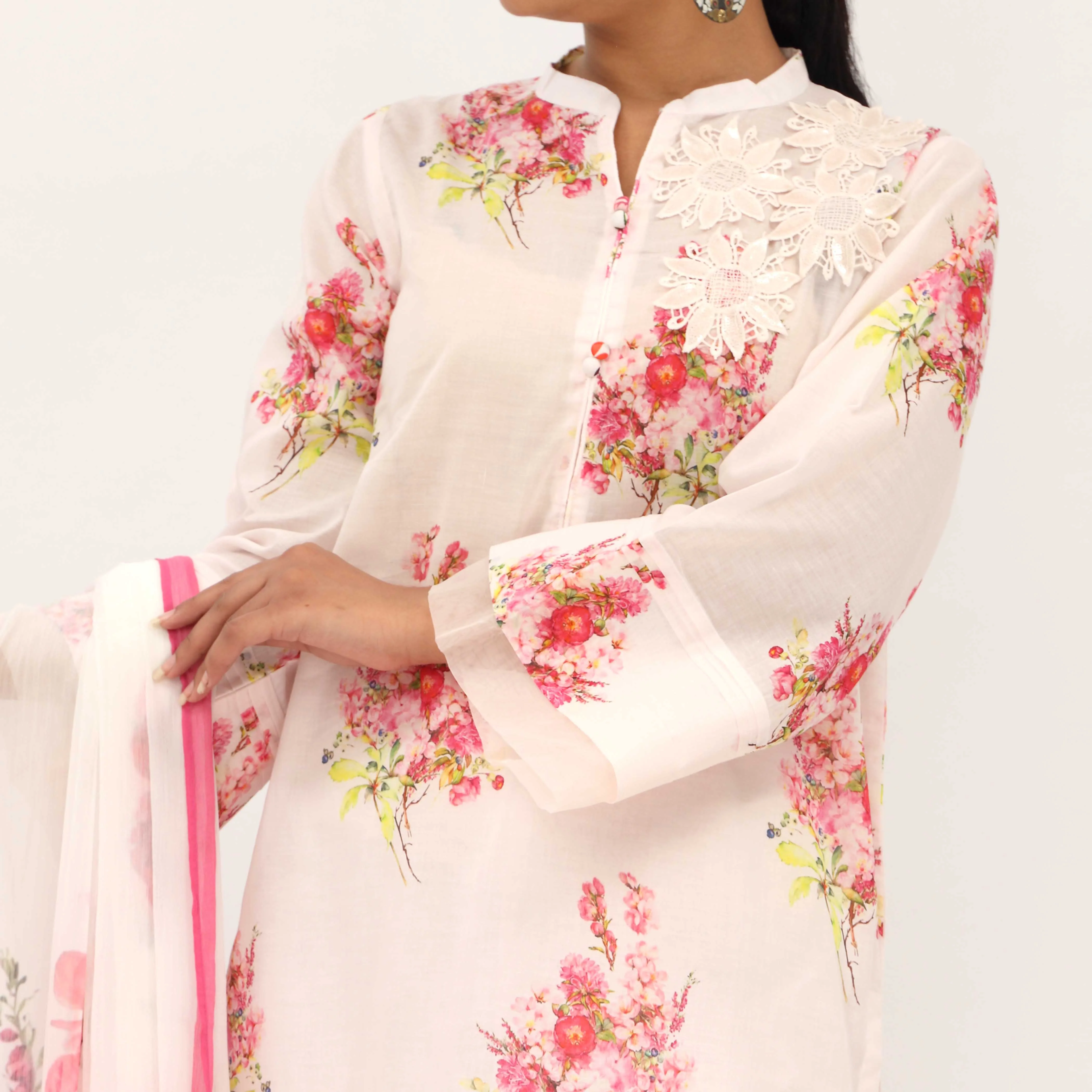 3PC- Digital Printed Lawn Suit PS5371 - Image 3