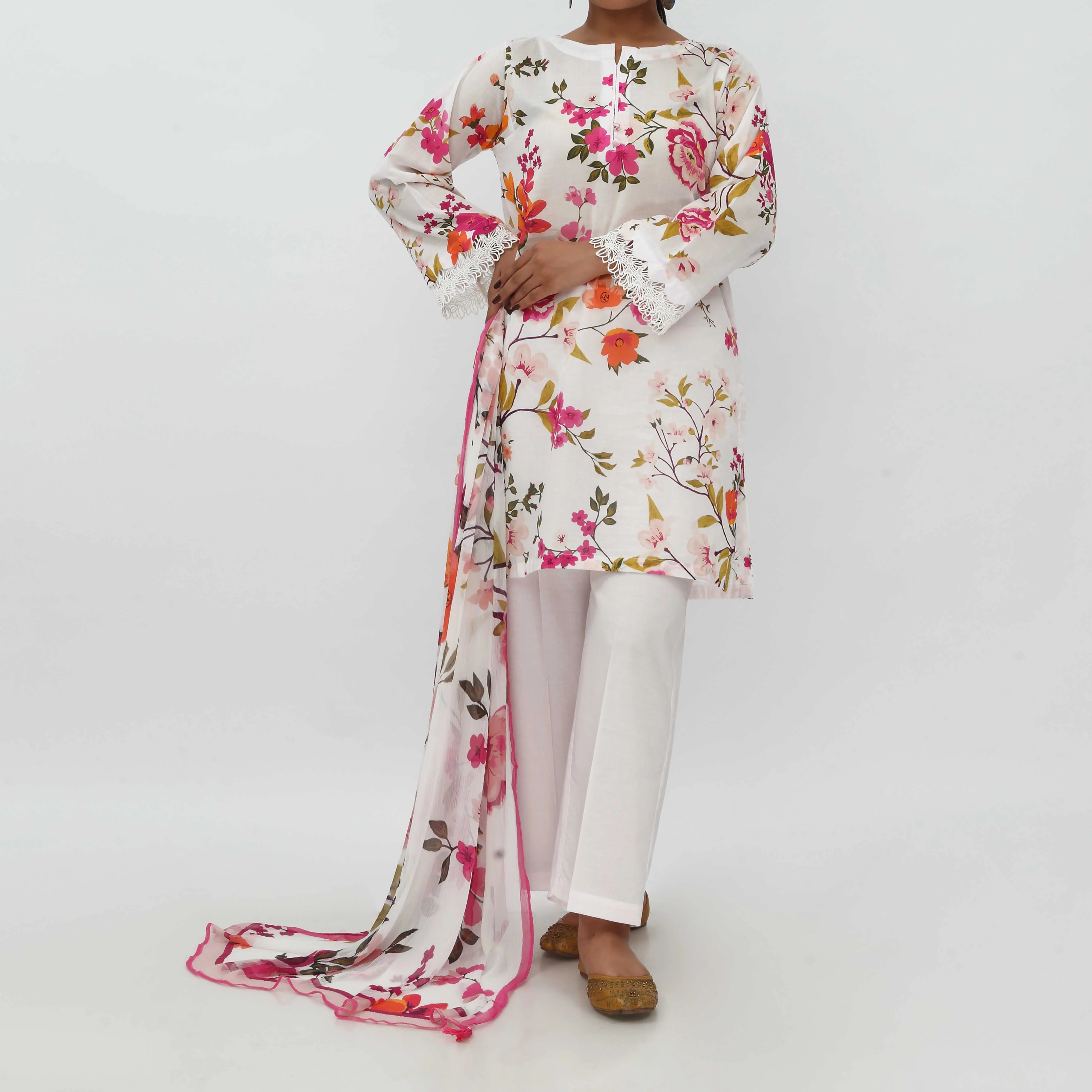 3PC- Digital Printed Lawn Suit PS5380 - Image 2