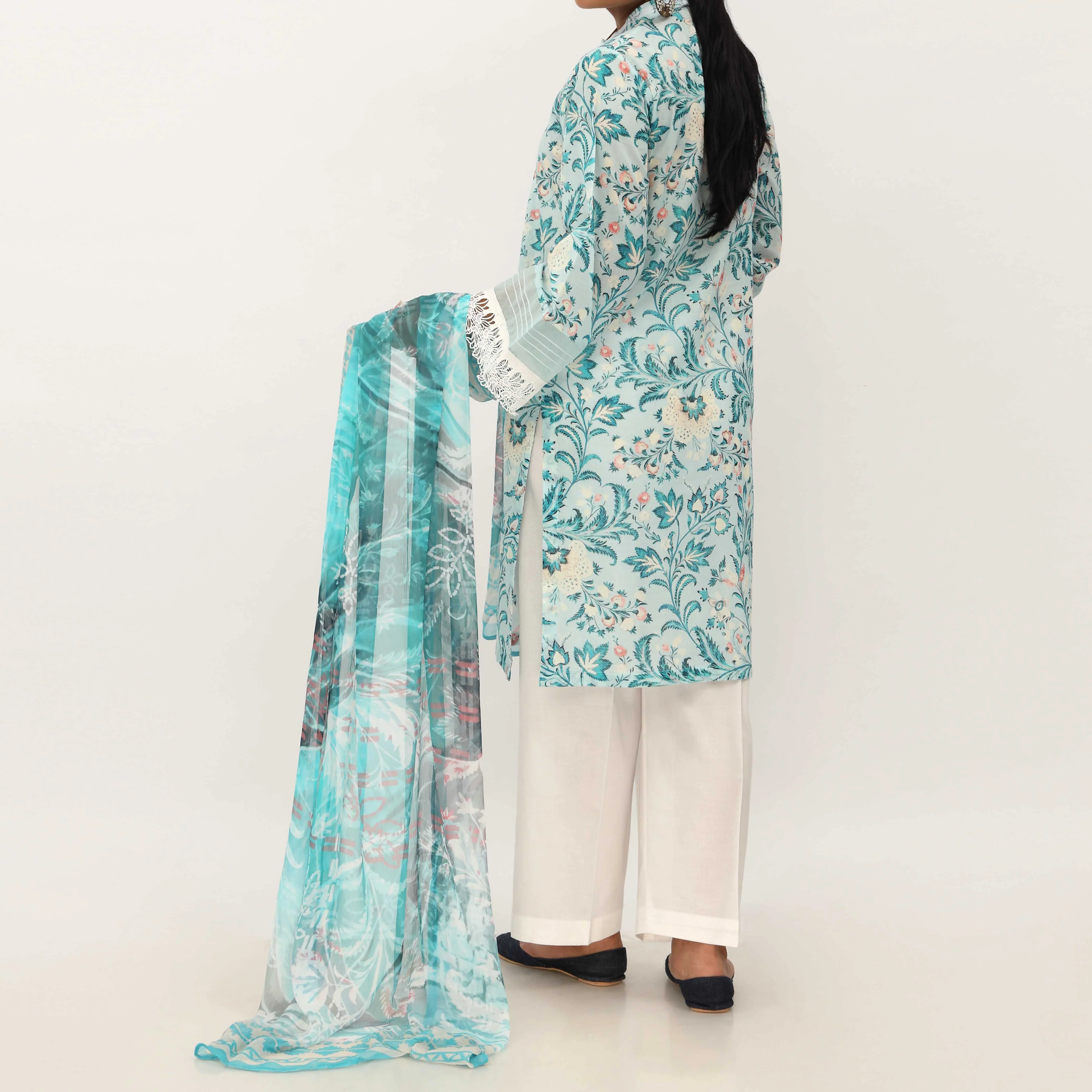 3PC- Digital Printed Lawn Suit PS5381 - Image 4