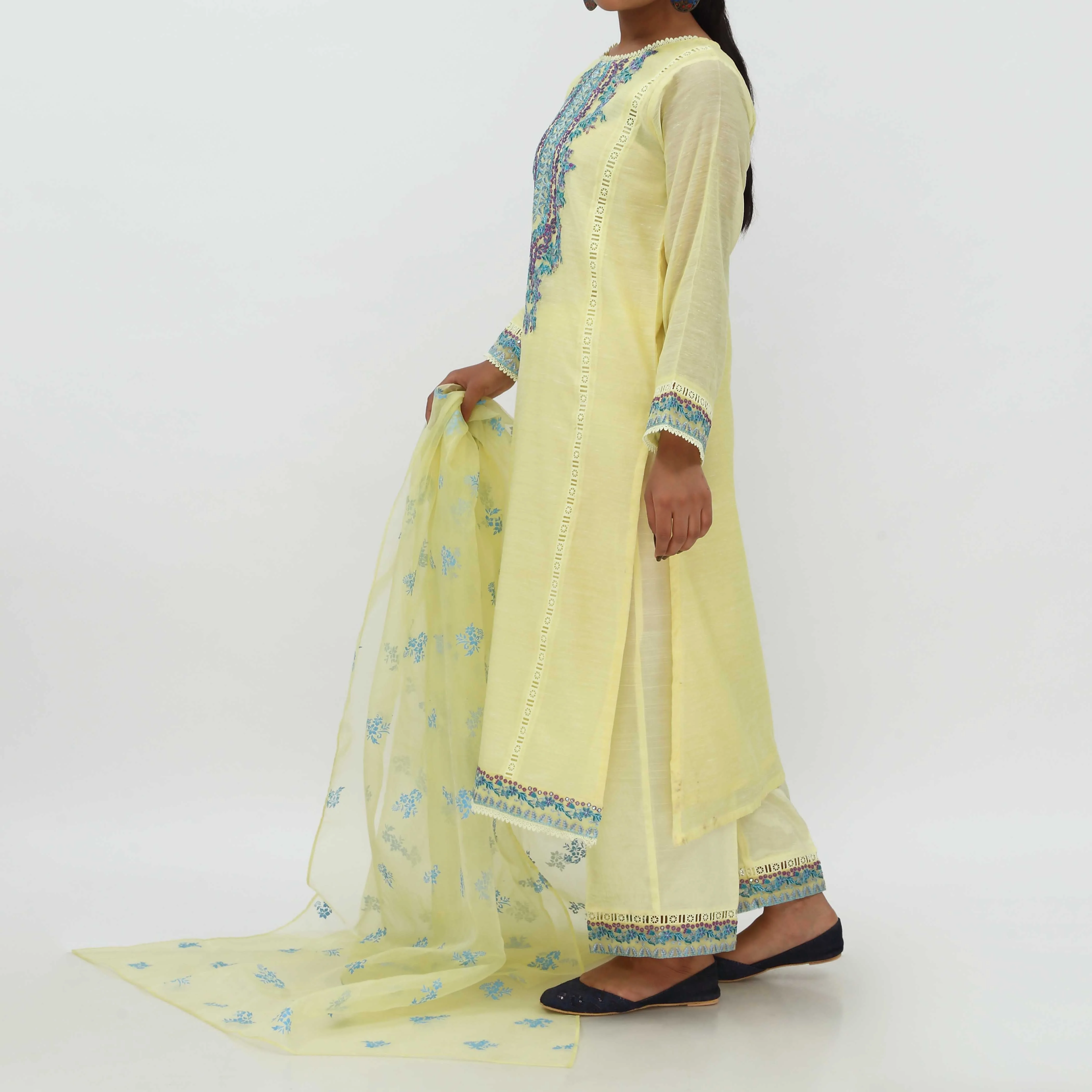3PC- Paper Cotton Suit PS5190 - Image 5
