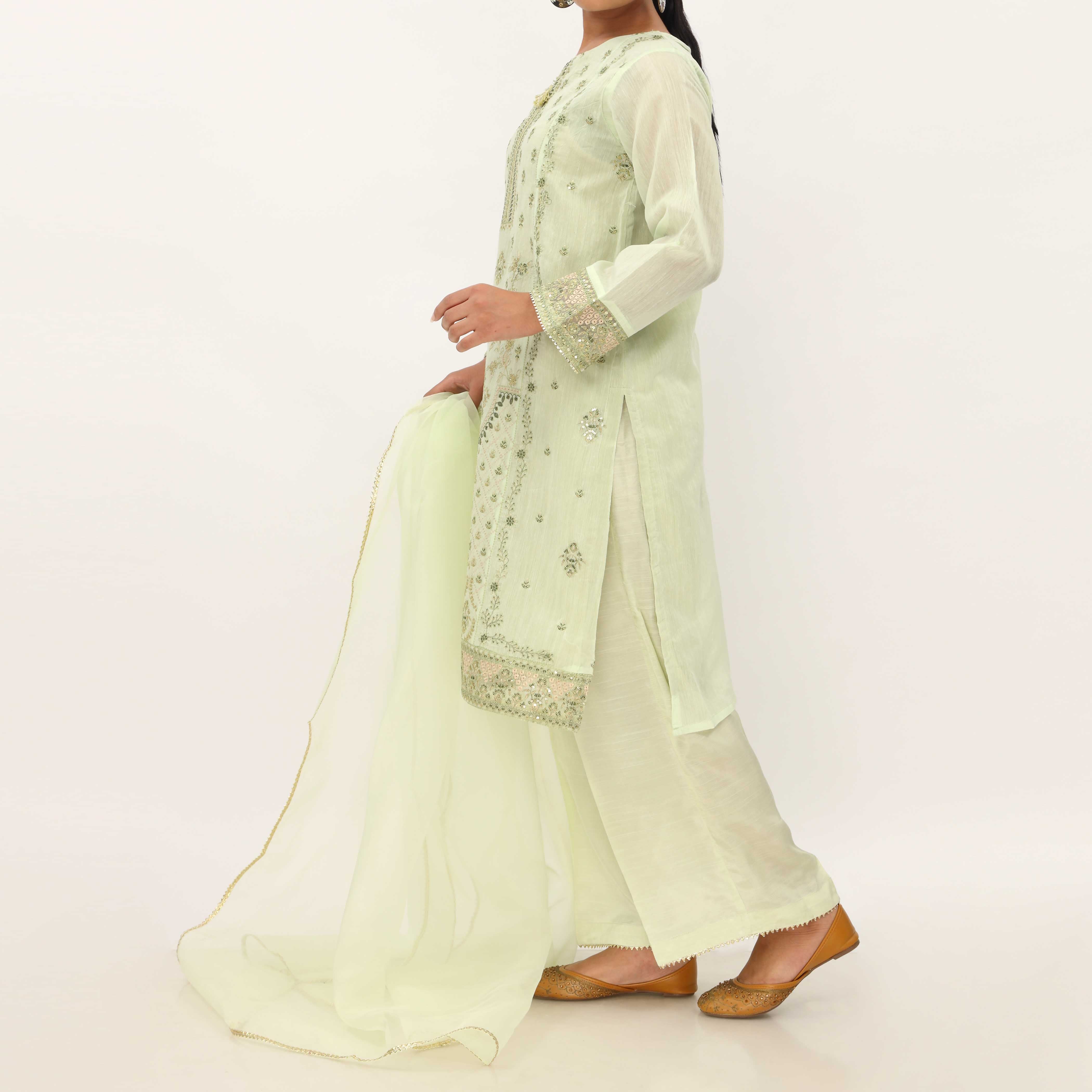3PC- Paper Cotton Suit PS5195 - Image 3