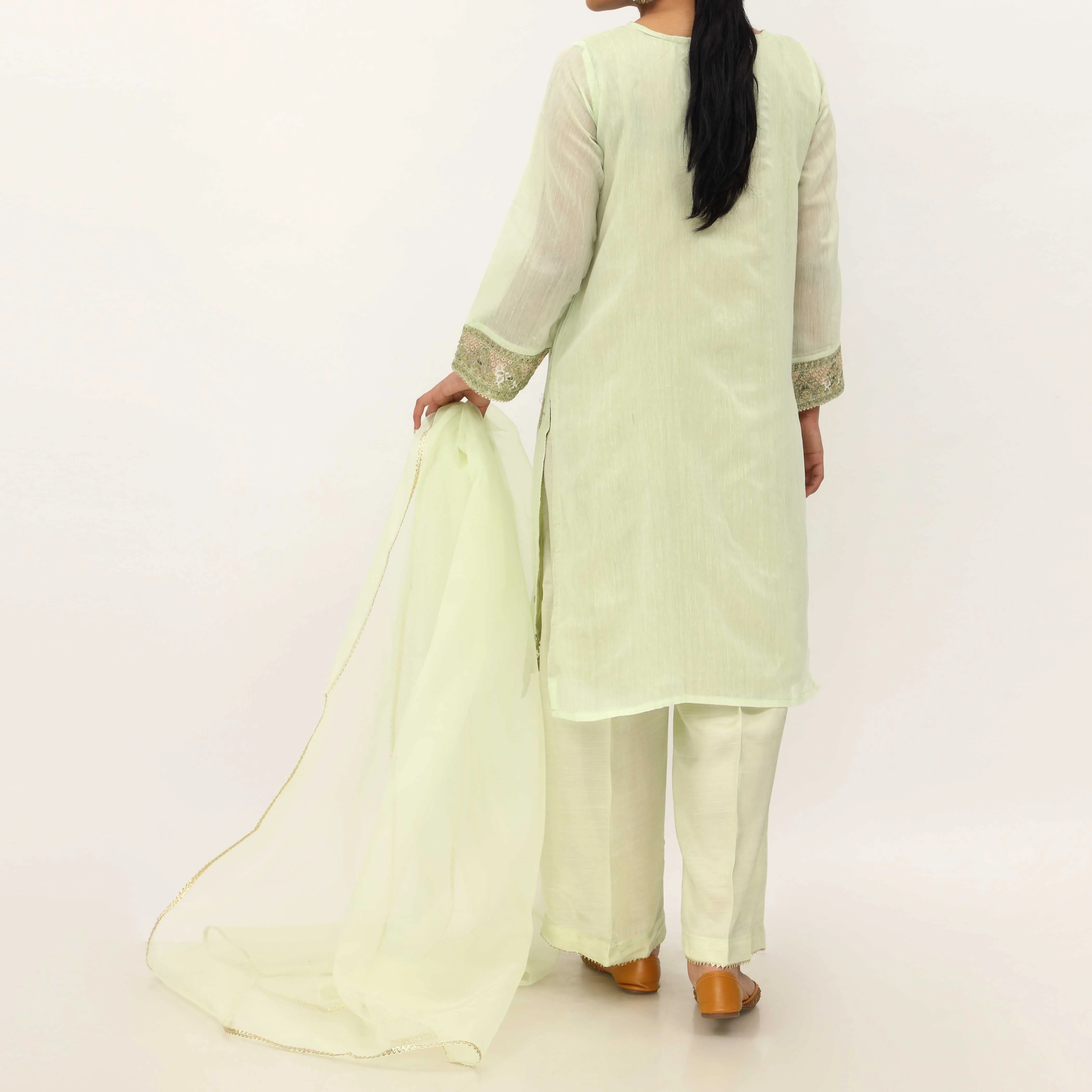 3PC- Paper Cotton Suit PS5195 - Image 4