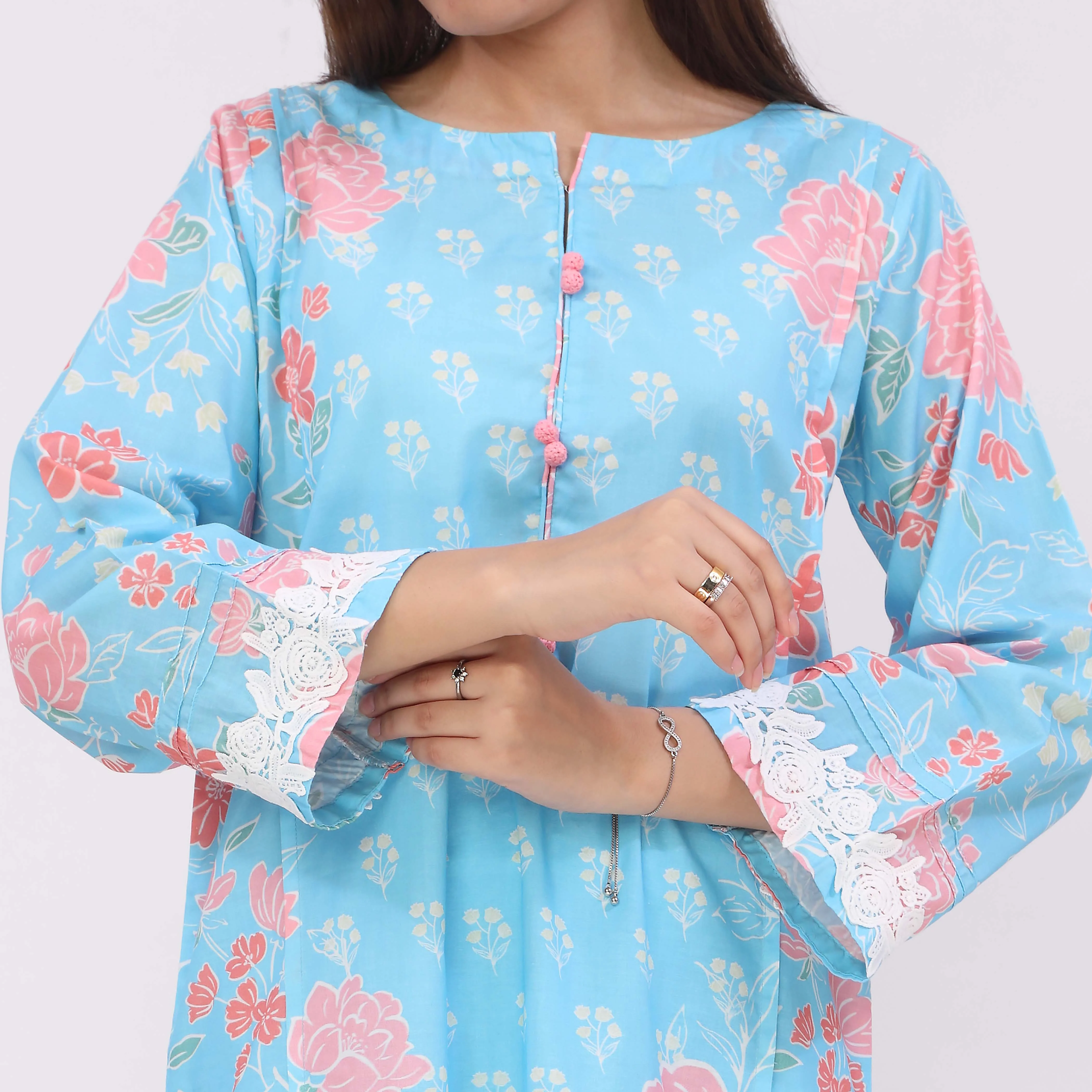 Marise<br>3 PC Printed Suit PW5163 - Image 3
