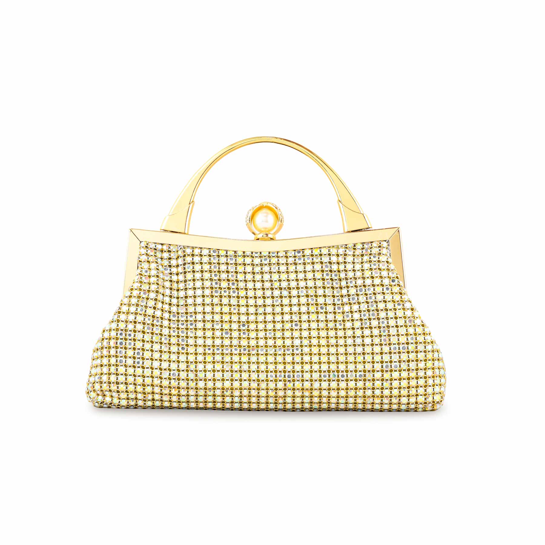 AB Golden Bridal Clutch p24272 - Image 2