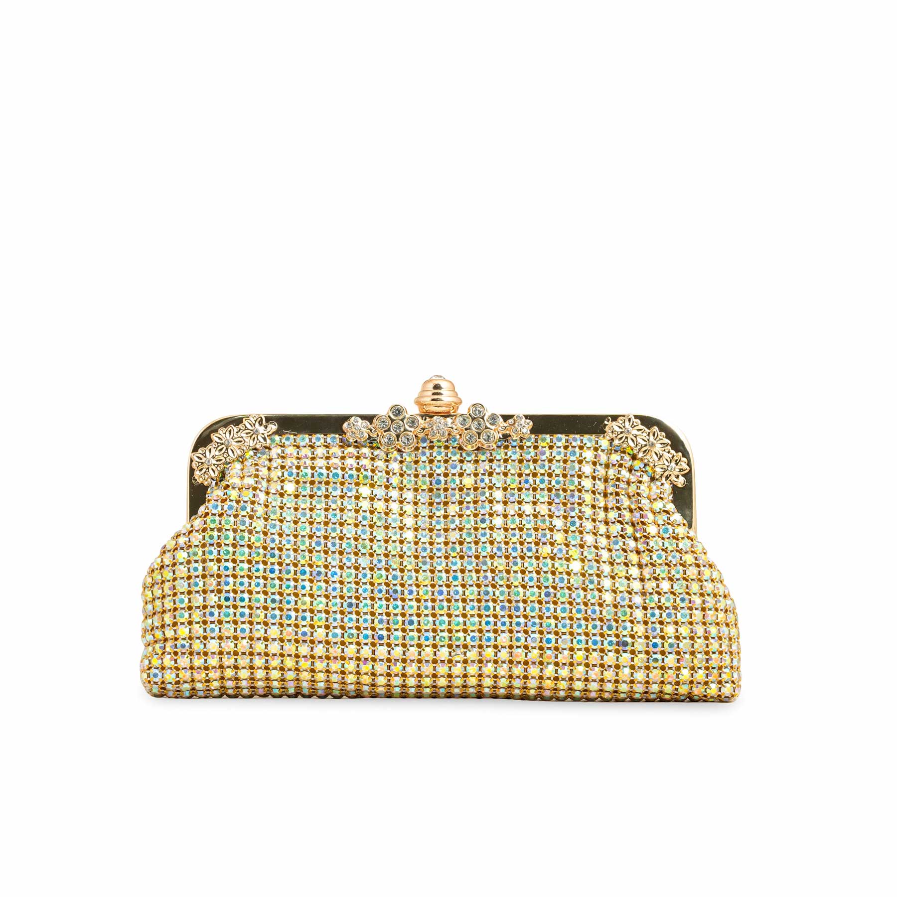 AB Golden Bridal Clutch p24274 - Image 2