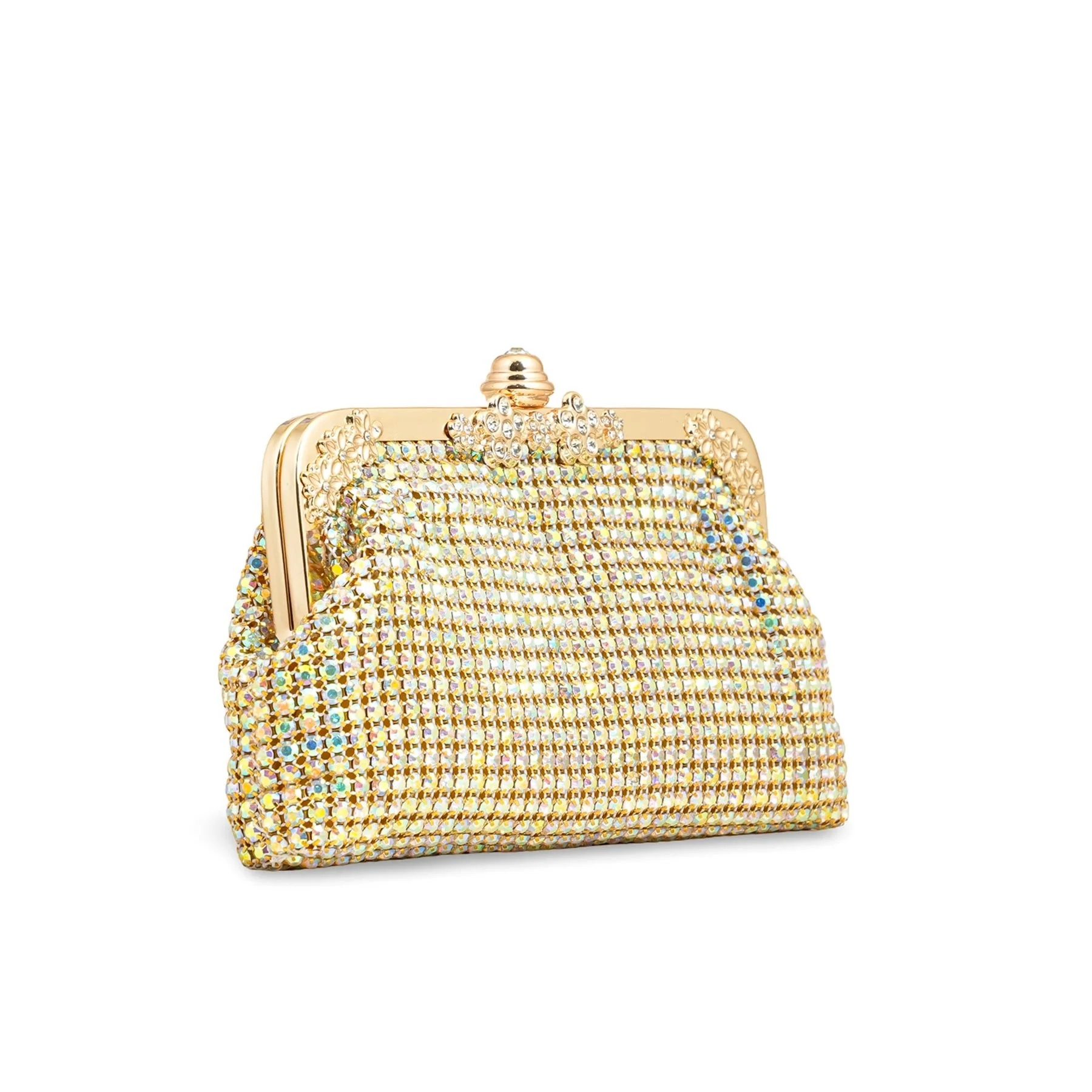 AB Golden Bridal Clutch p24274 - Image 3