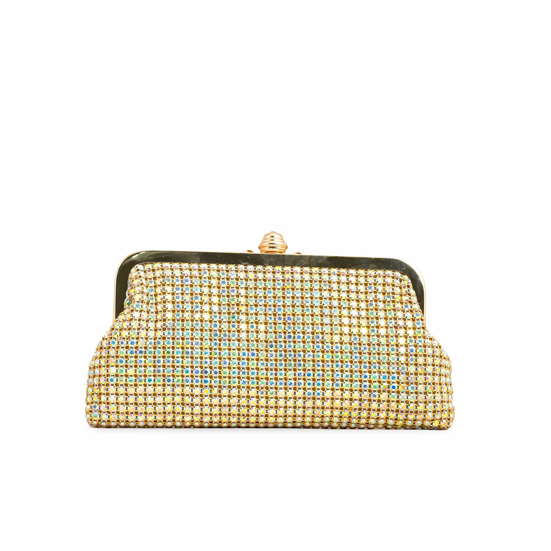 AB Golden Bridal Clutch p24274 - Image 4