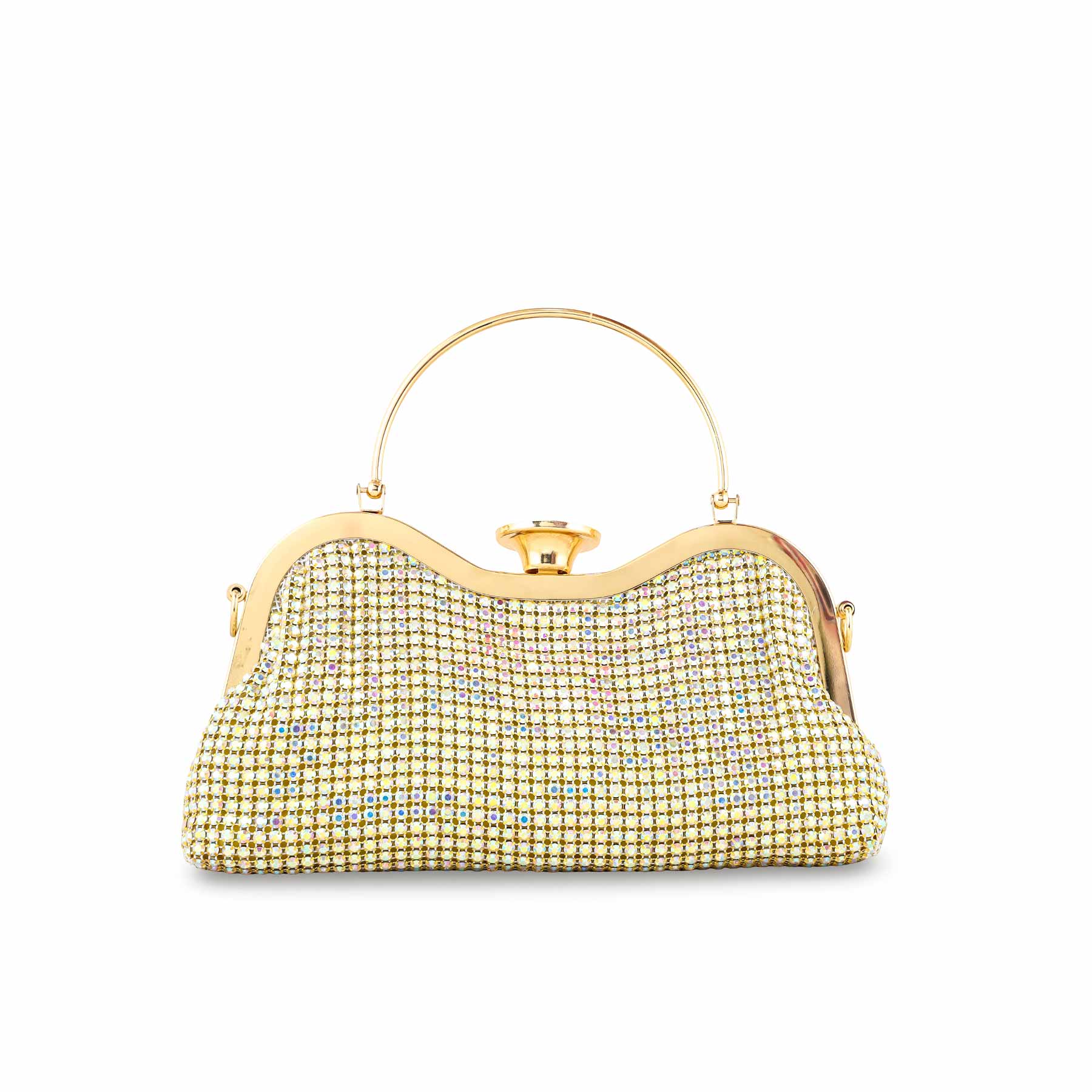 AB Golden Bridal Clutch P24302 - Image 4