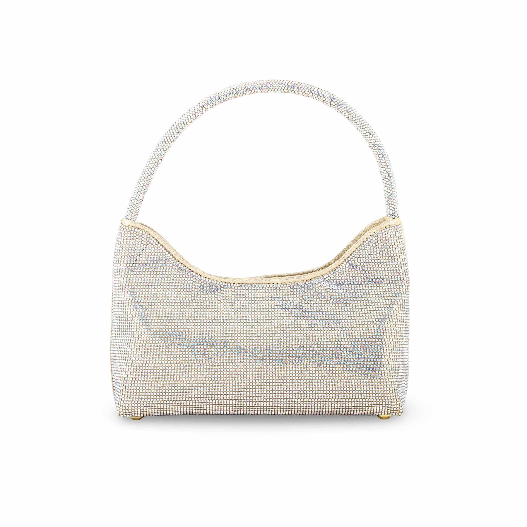 AB Golden Fancy Clutch For Women P24372 - Image 4