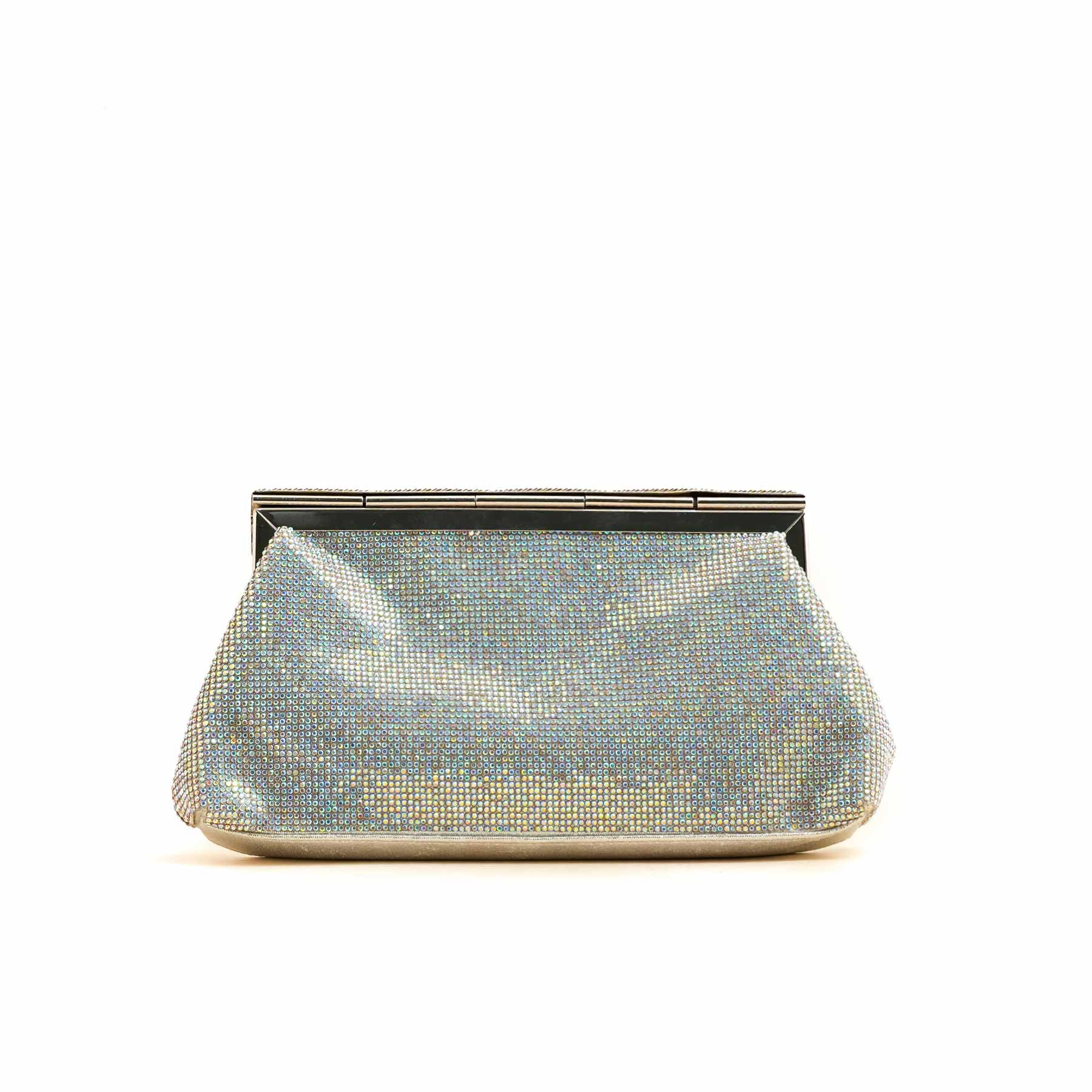 AB Silver Fancy Clutch P24241 - Image 4