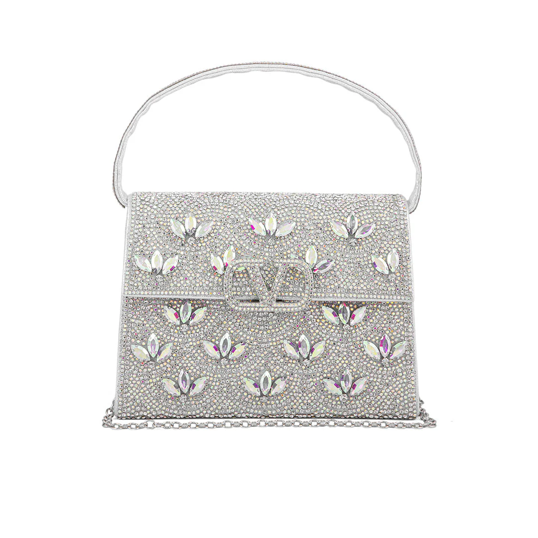 AB Silver Fancy Shoulder Bag P24333 - Image 2