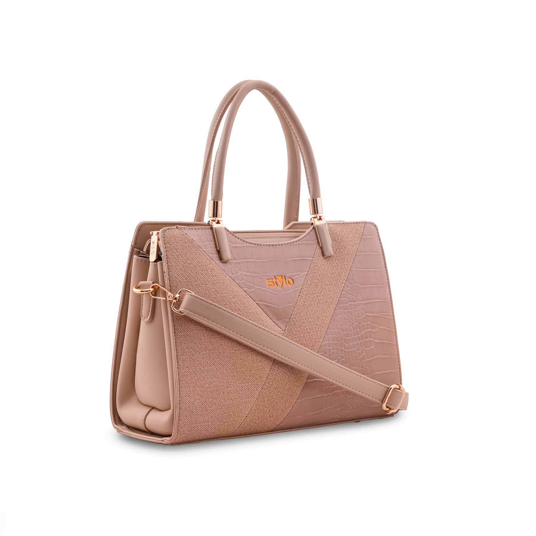 Apricot Formal Hand Bag For Ladies P36568 - Image 3