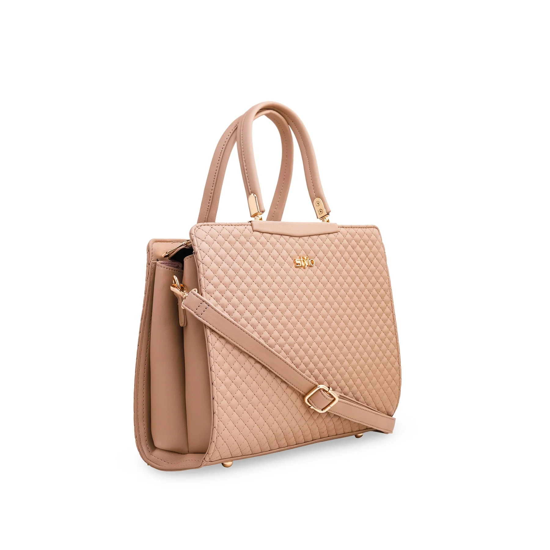 Apricot Formal Hand Bag P36044 - Image 2